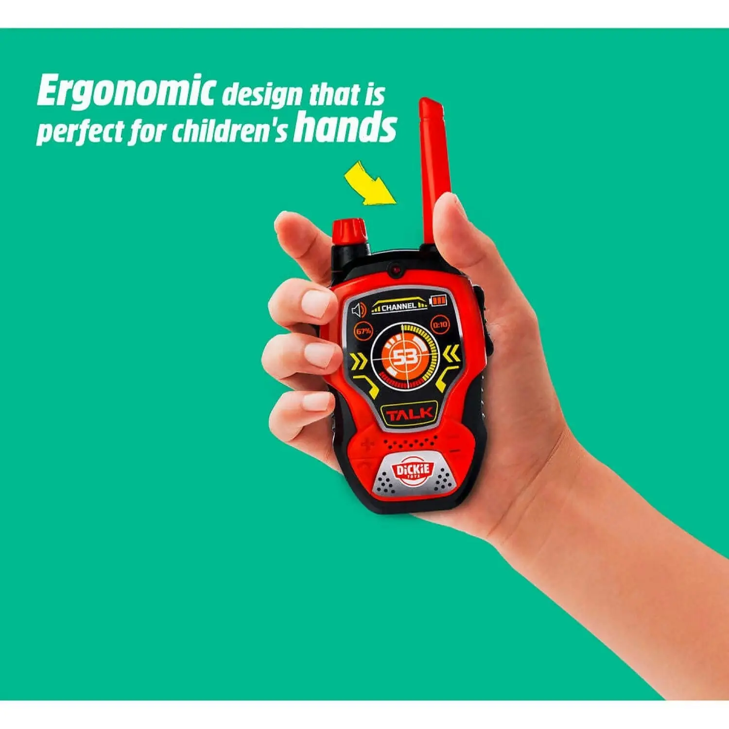 Dickie Toys - Walkie Talkie Red