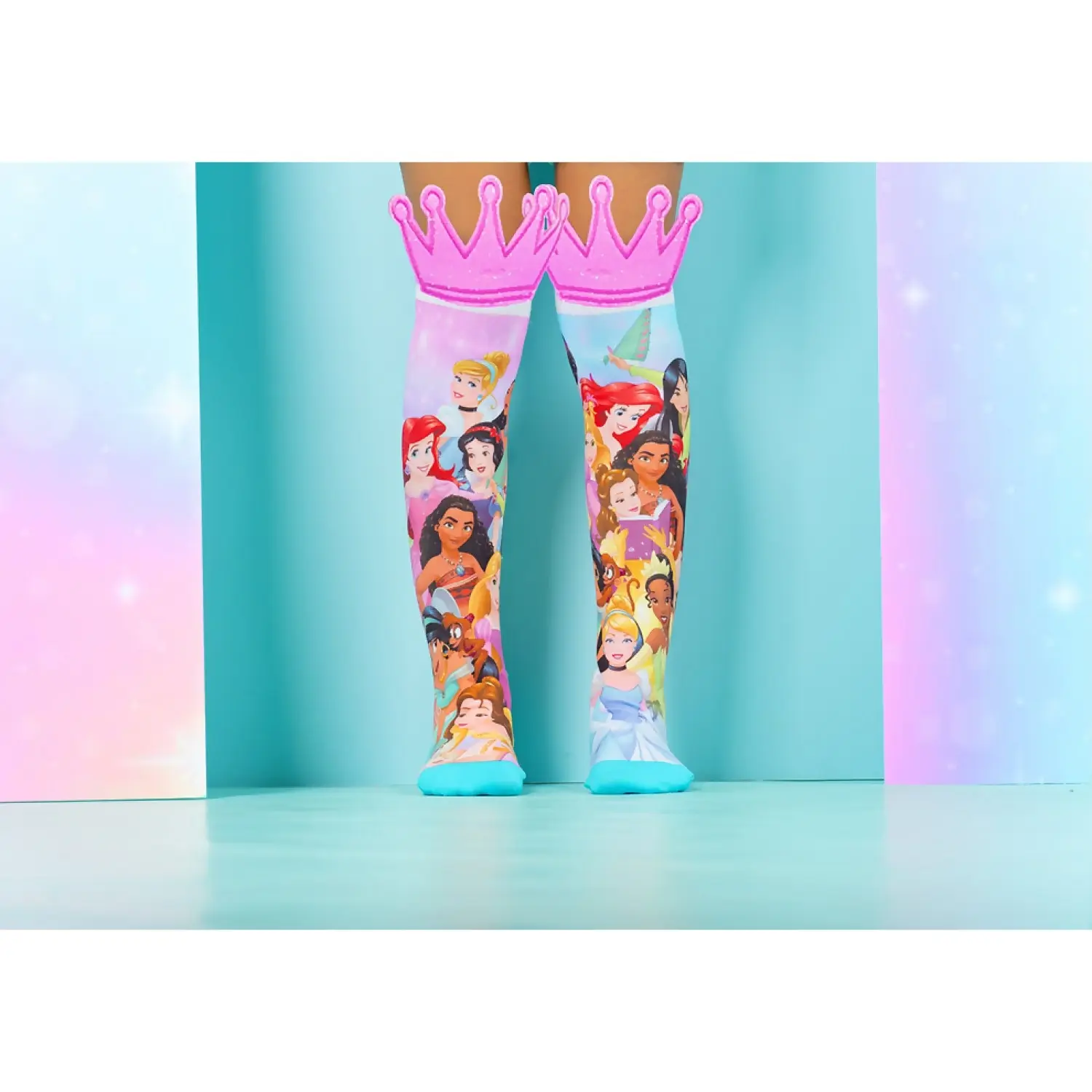 Madmia - Disney Princess Socks Kids & Adults Age 6y+