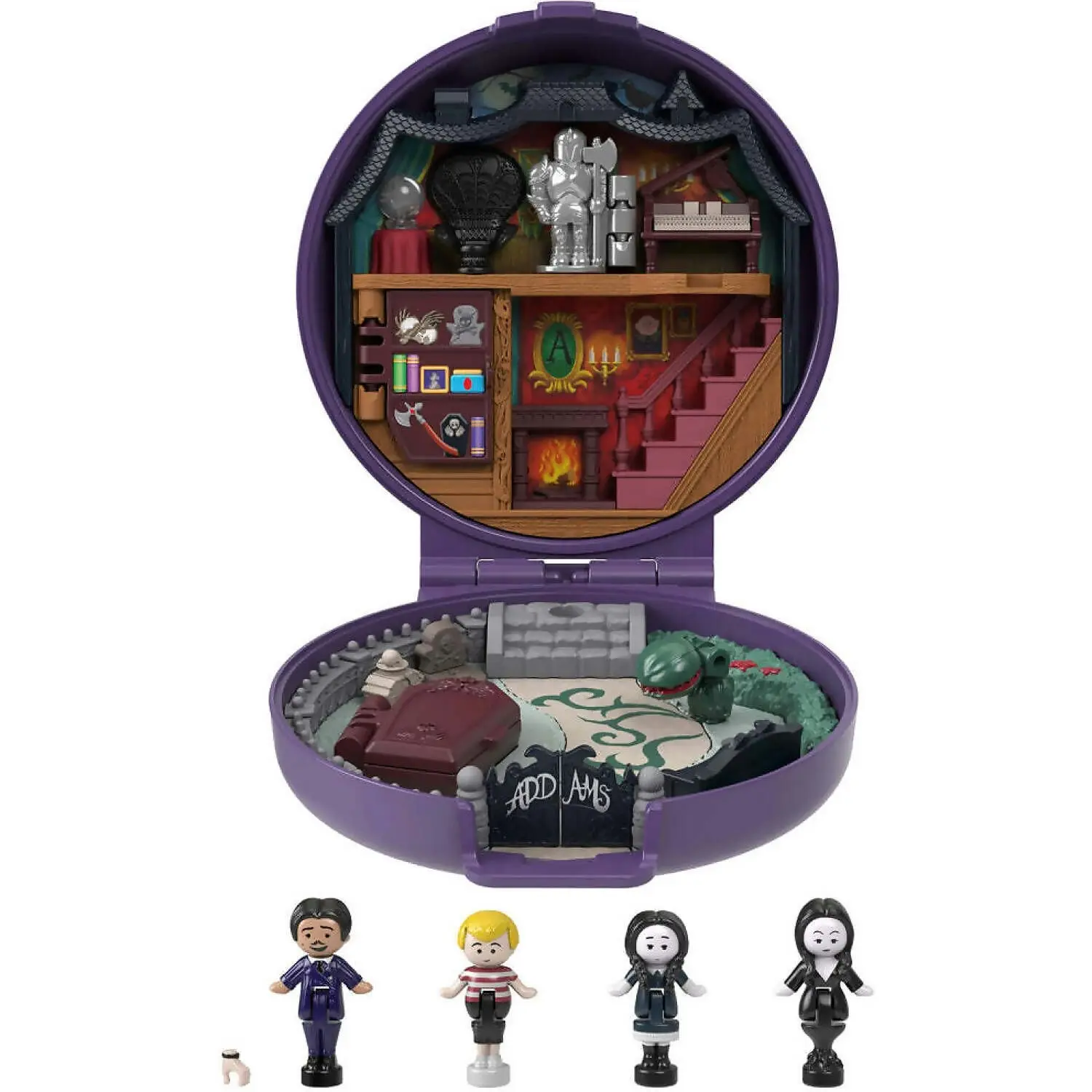 Polly Pocket - Collector The Addams Family Compact Set - Mattel