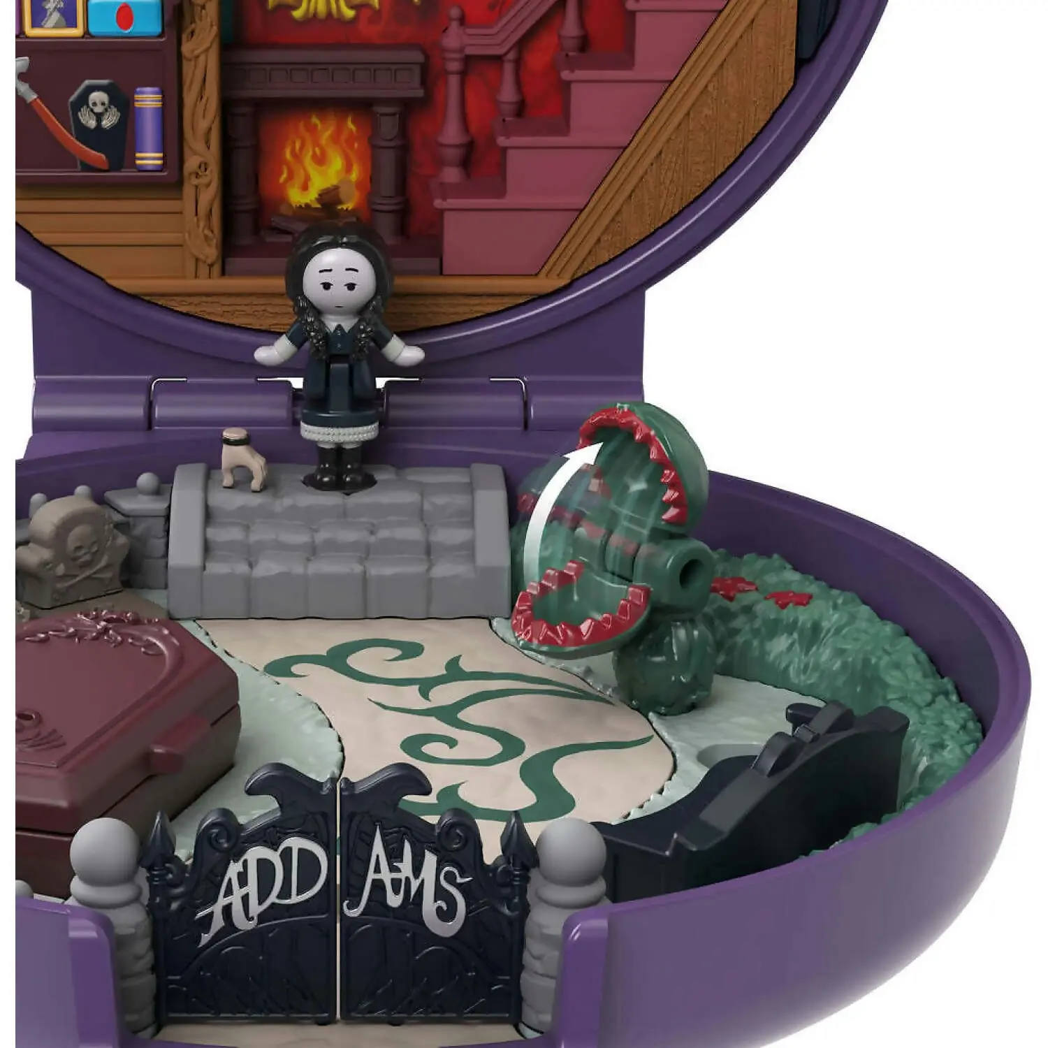 Polly Pocket - Collector The Addams Family Compact Set - Mattel