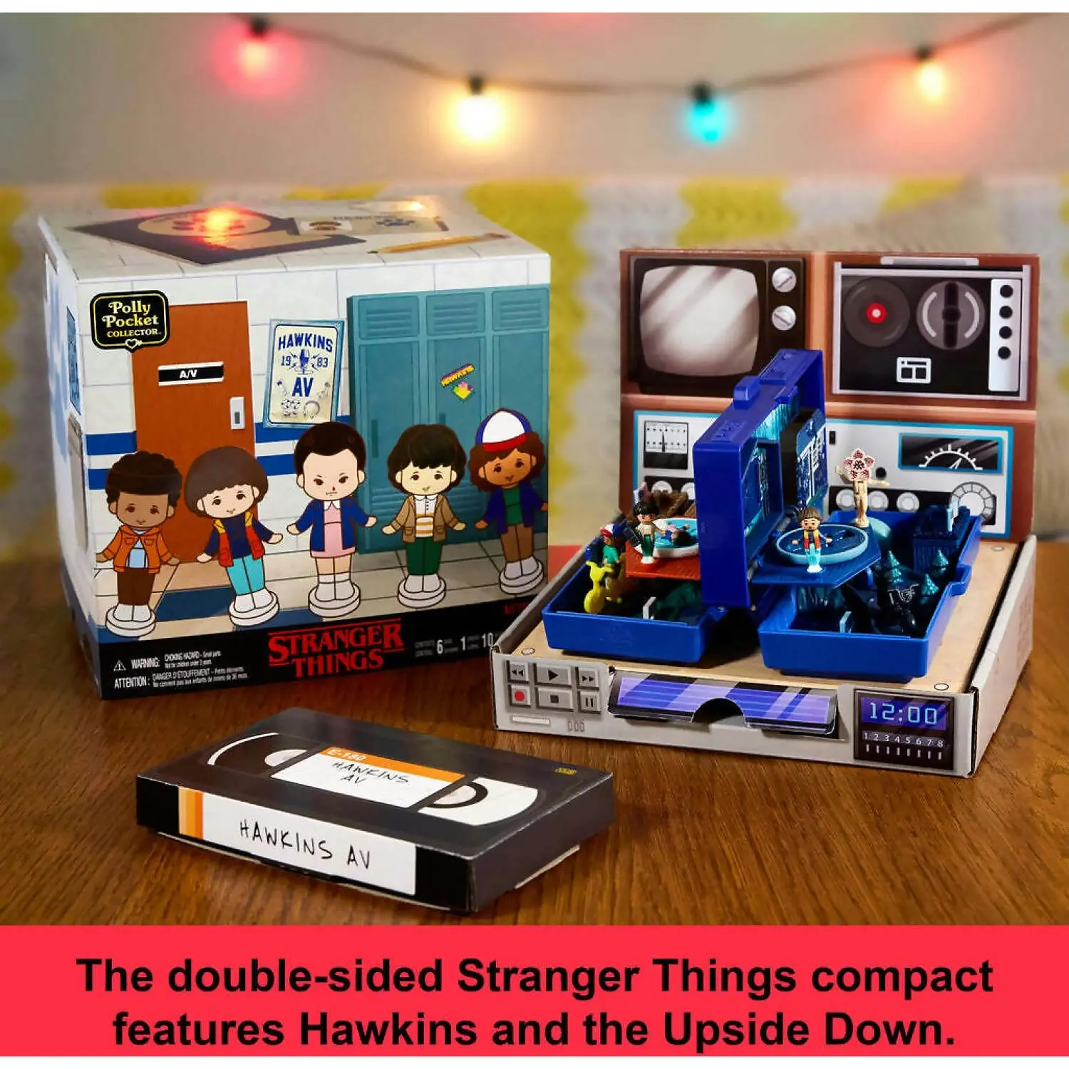 Polly Pocket - Collector Stranger Things Compact - Mattel