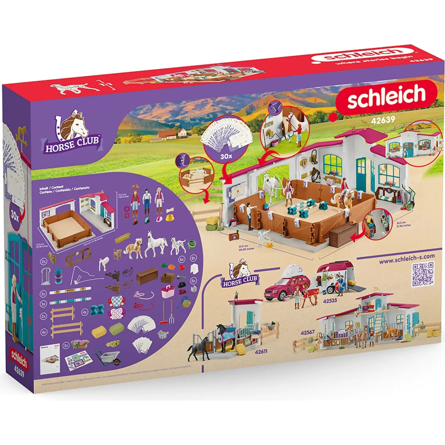 Schleich - Riding Arena Peppertree Horse Club