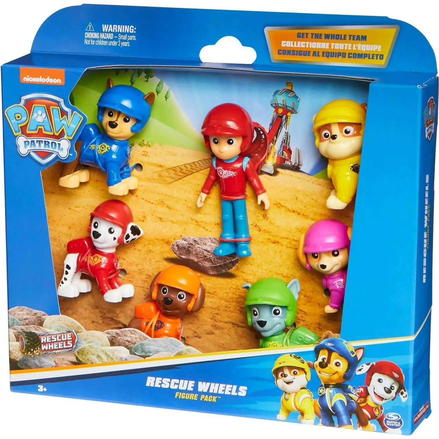 PAW Patrol - Rescue Wheels Toy Figures Gift Pack