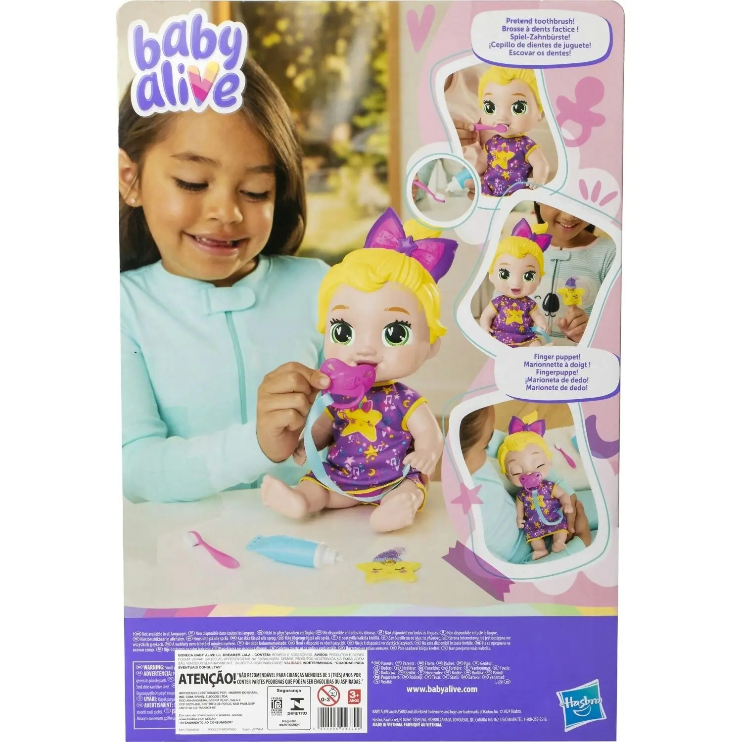 Baby Alive - Lil Dreamer Lala Googoo Blonde Hair Baby Doll