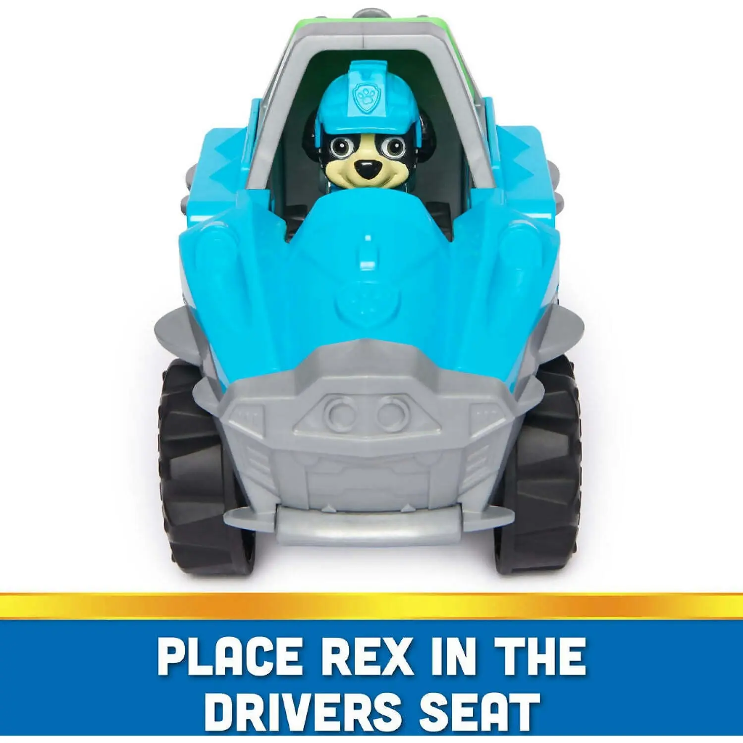 Paw Patrol - Rex's Dinosaur Rescue Sustainable Vehicle - Spin Master