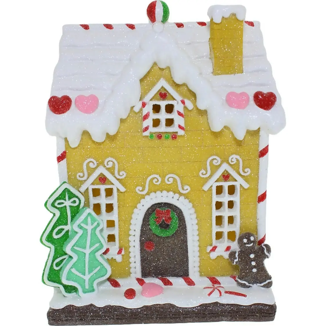 Cotton Candy - Xmas Gingerbread House LED