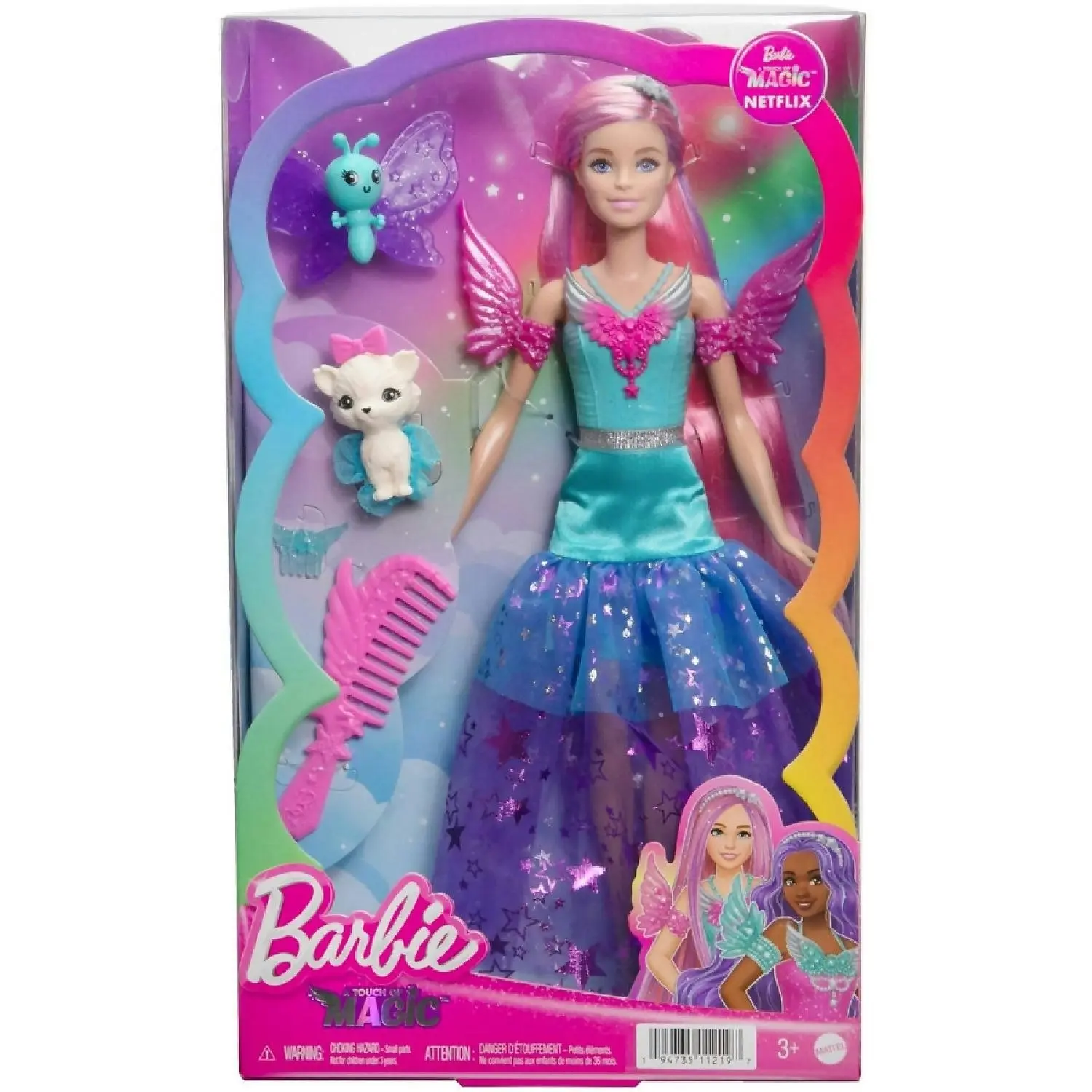 Barbie - A Touch Of Magic Malibu Doll - Green/blue - Mattel