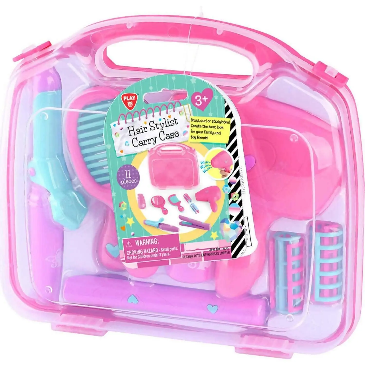 Playgo Toys Ent. Ltd. - Hair Stylist Carry Case