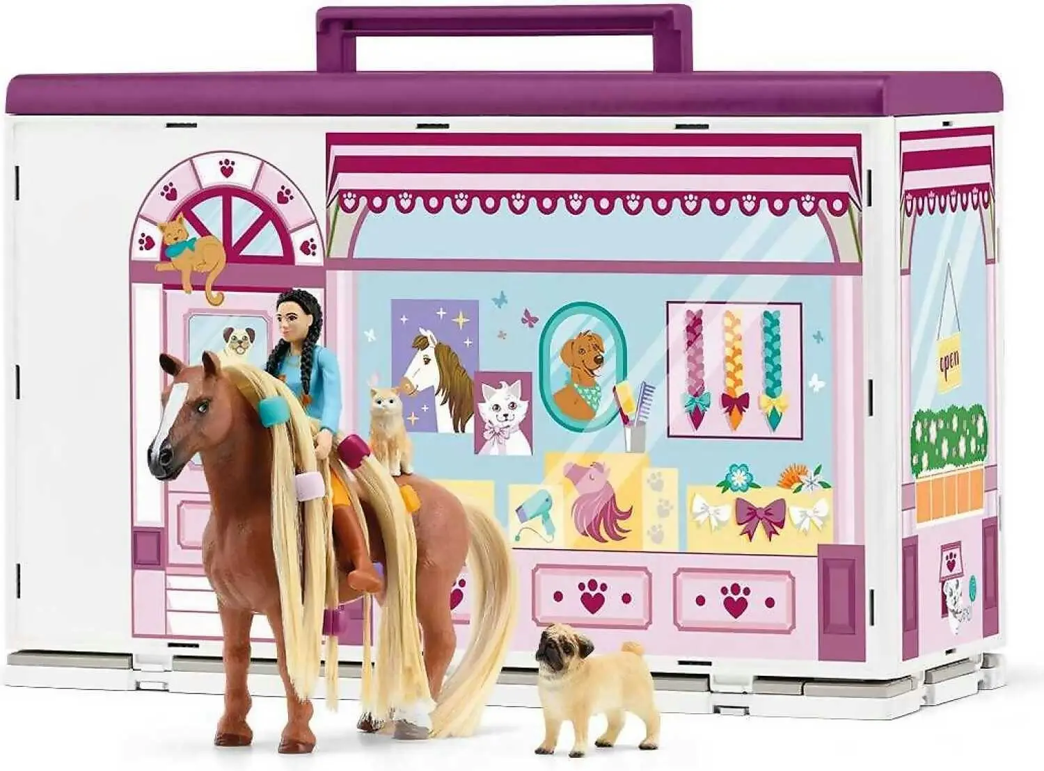 Schleich - Sofia's Beauties Pet Salon - Horse Club Animal Playset