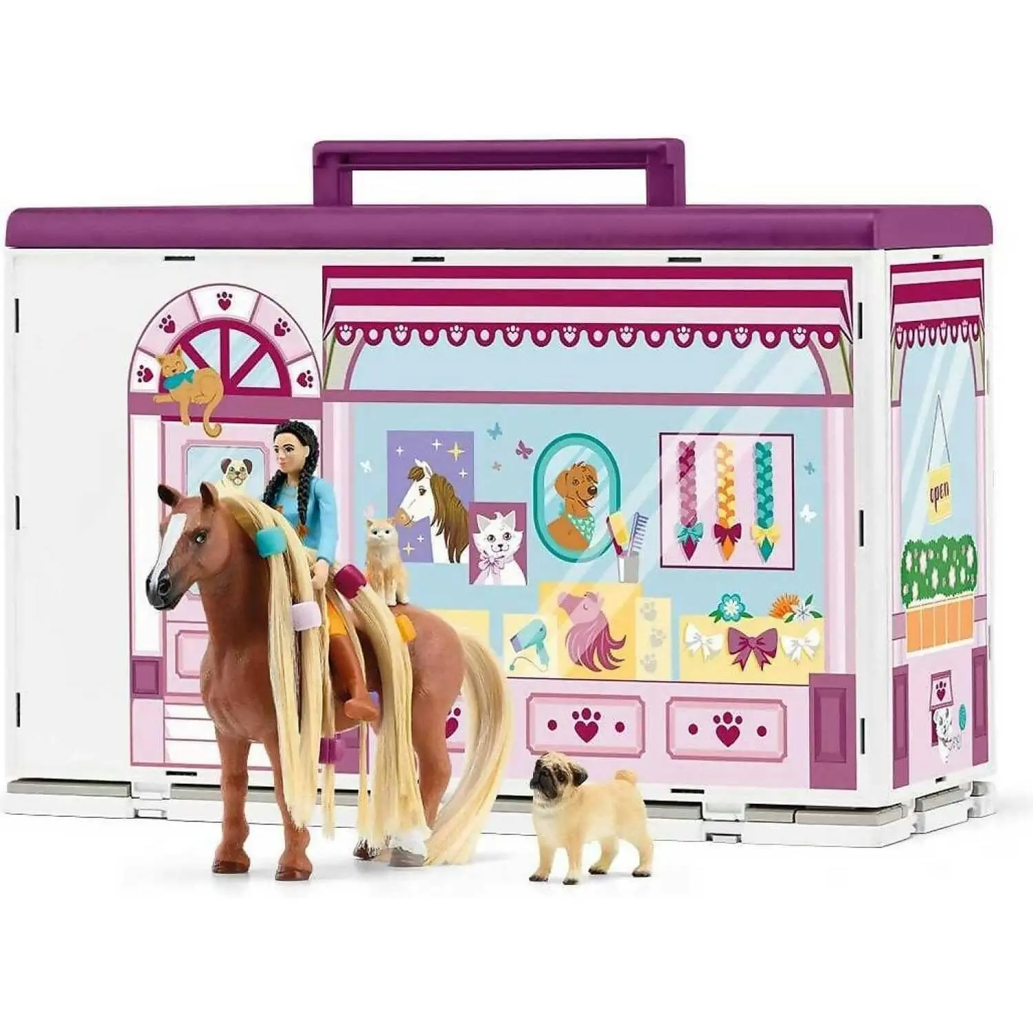 Schleich - Sofia's Beauties Pet Salon - Horse Club Animal Playset