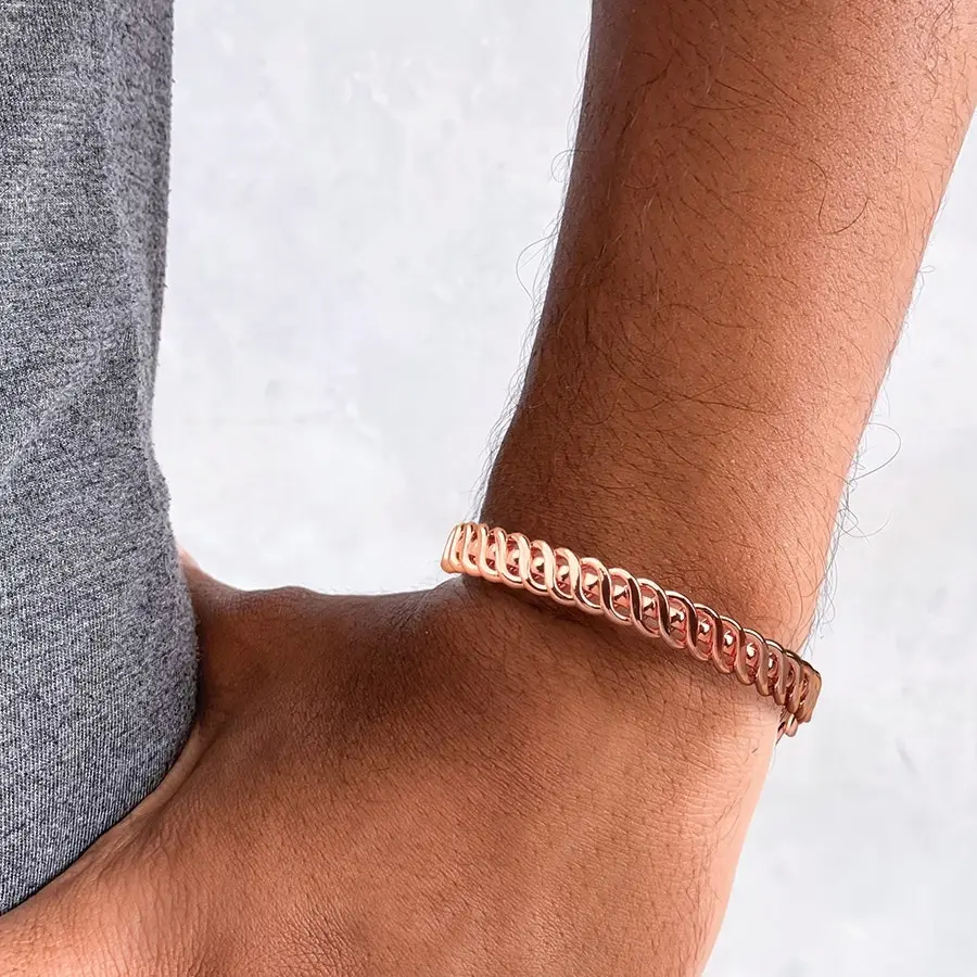 Braided Copper Bracelet