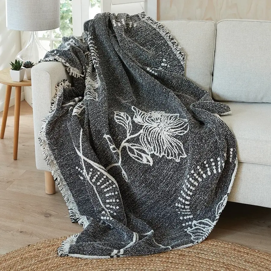 Chenille Jacquard Throw