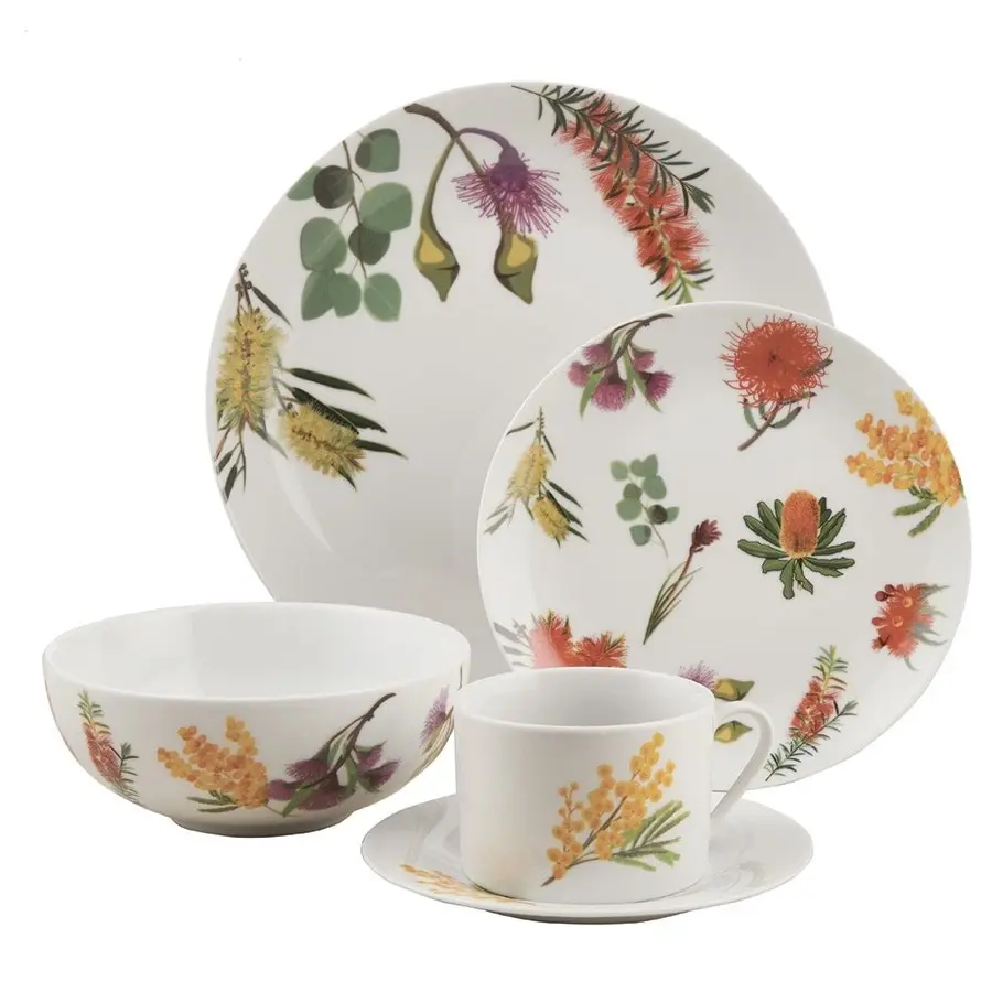 Spring Garden Dinnerware 20 piece set