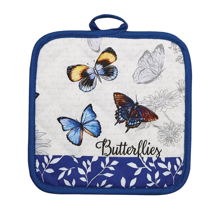 Butterfly Kitchen Towel & Mitt Set