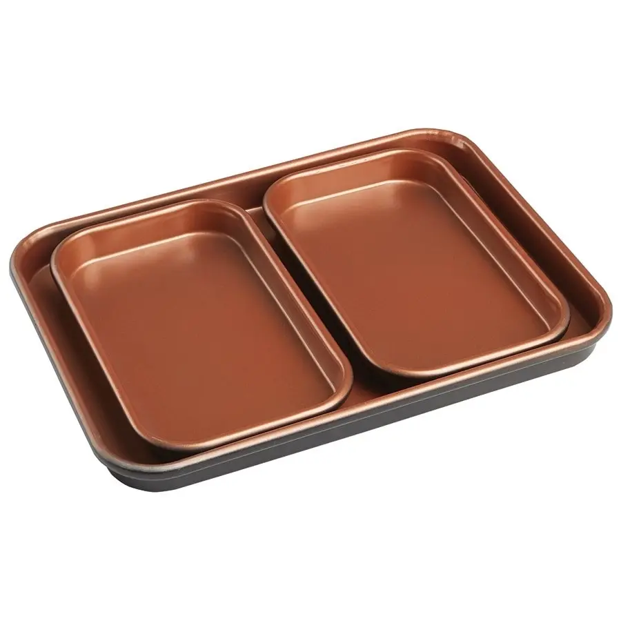 Mini Baking Trays - Set of 3