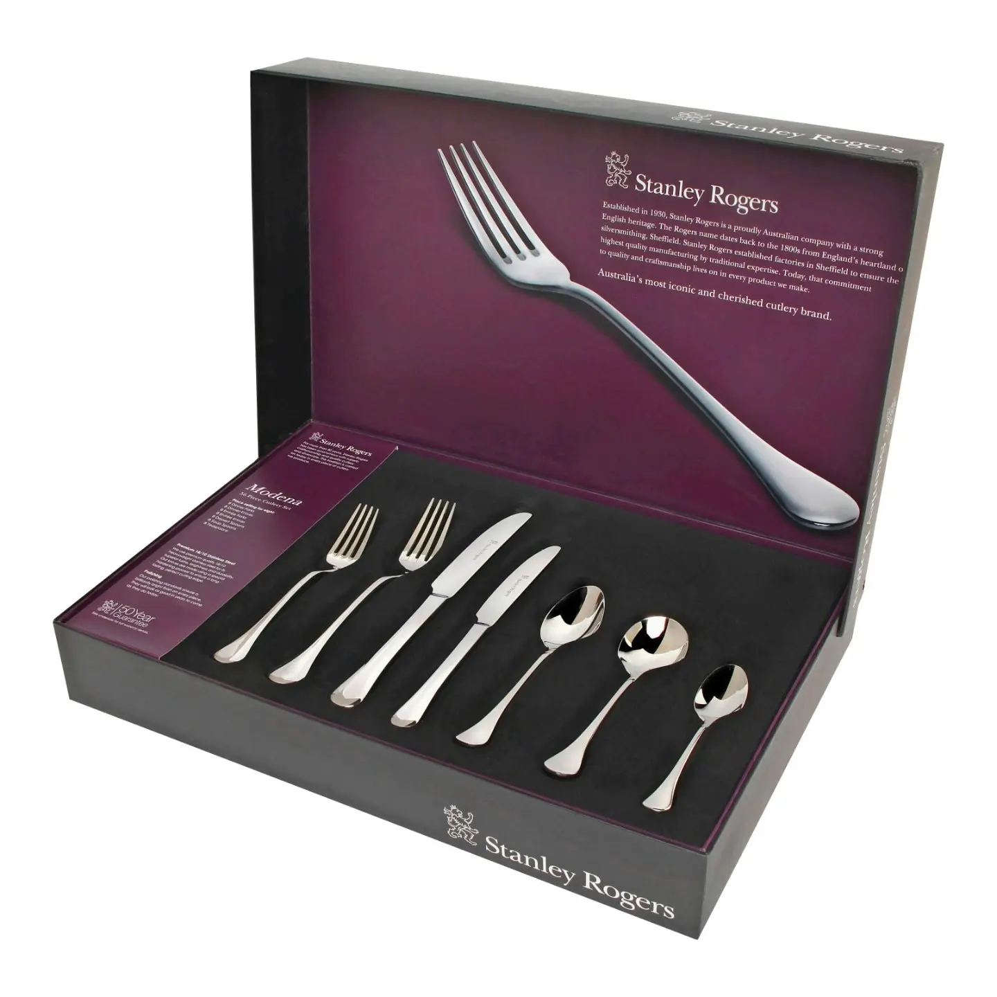 Stanley Rogers Modena Stainless Steel Cutlery Set 56 Piece