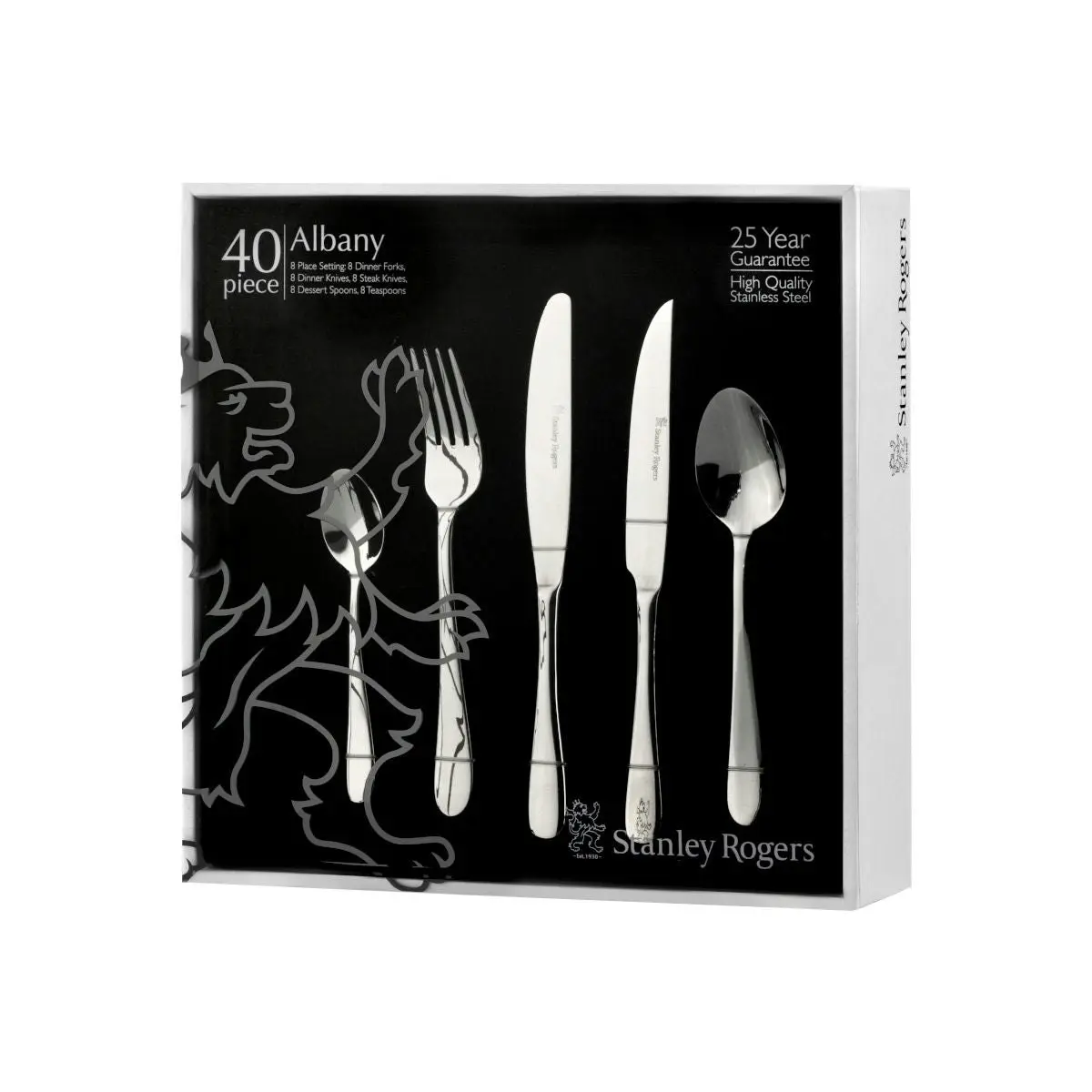 Stanley Rogers Albany V2 Cutlery Set 40 Piece