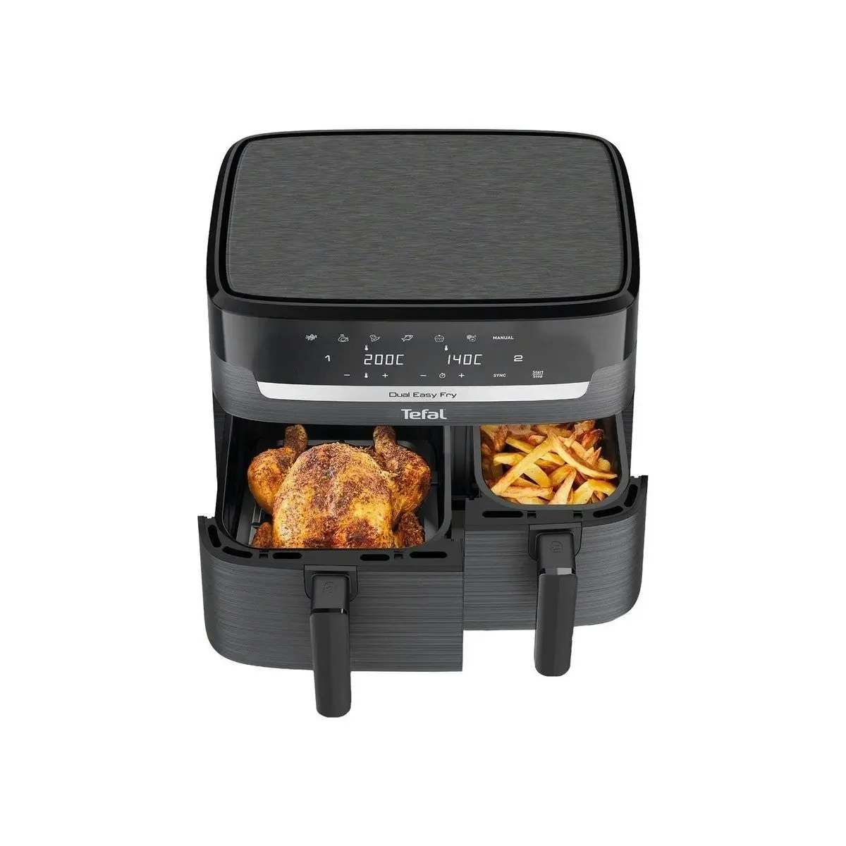 Tefal Dual Easy Fry Essential XXL Black