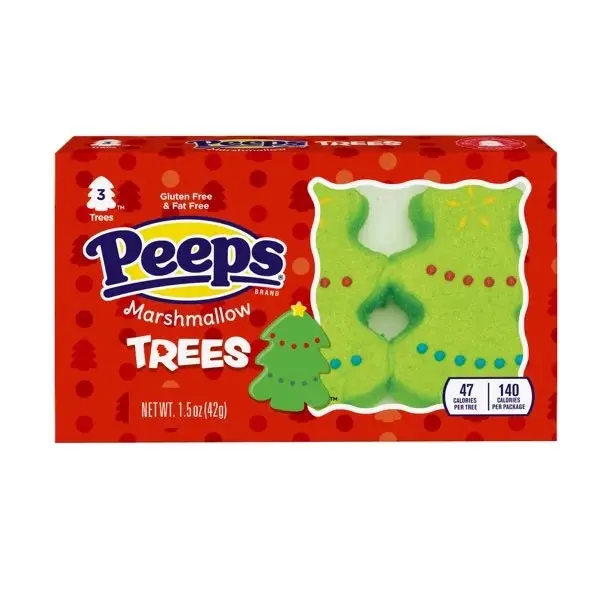 PEEPS 3PK TREES 42g