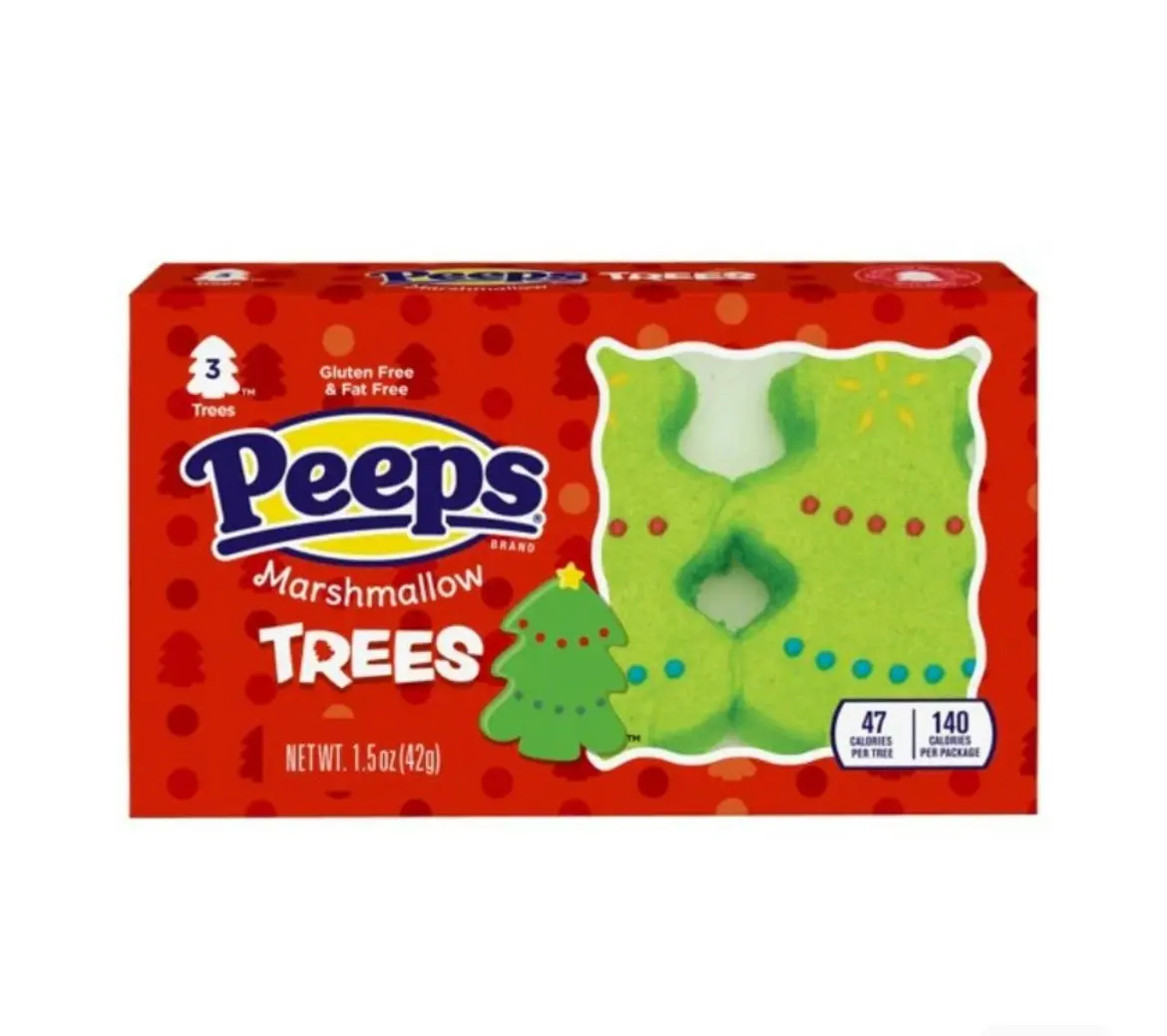 PEEPS 3PK TREES 42g