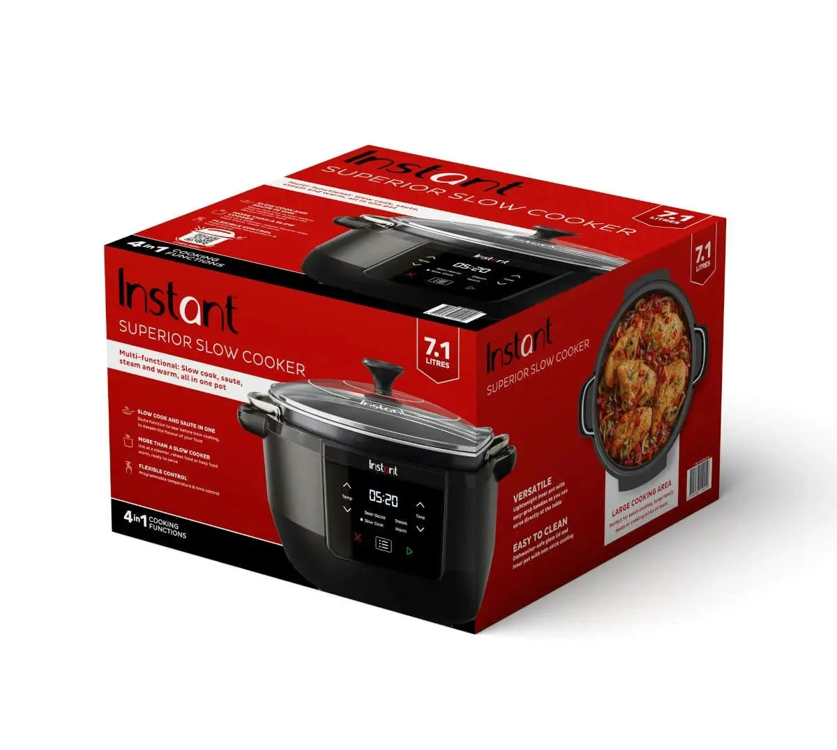 Instant Pot Superior Slow Cooker 7.1L