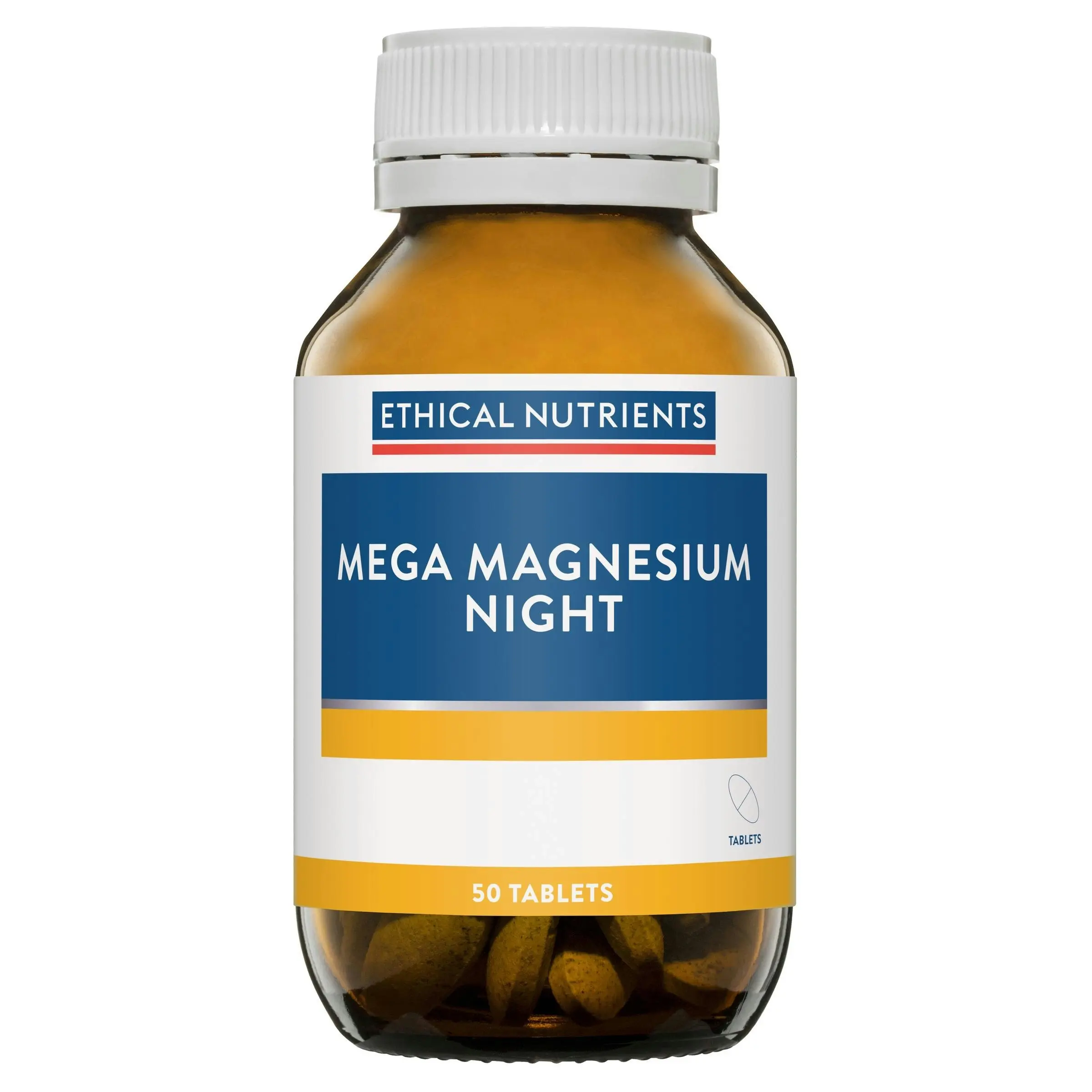 Ethical Nutrients Mega Magnesium Night 50 Tablets