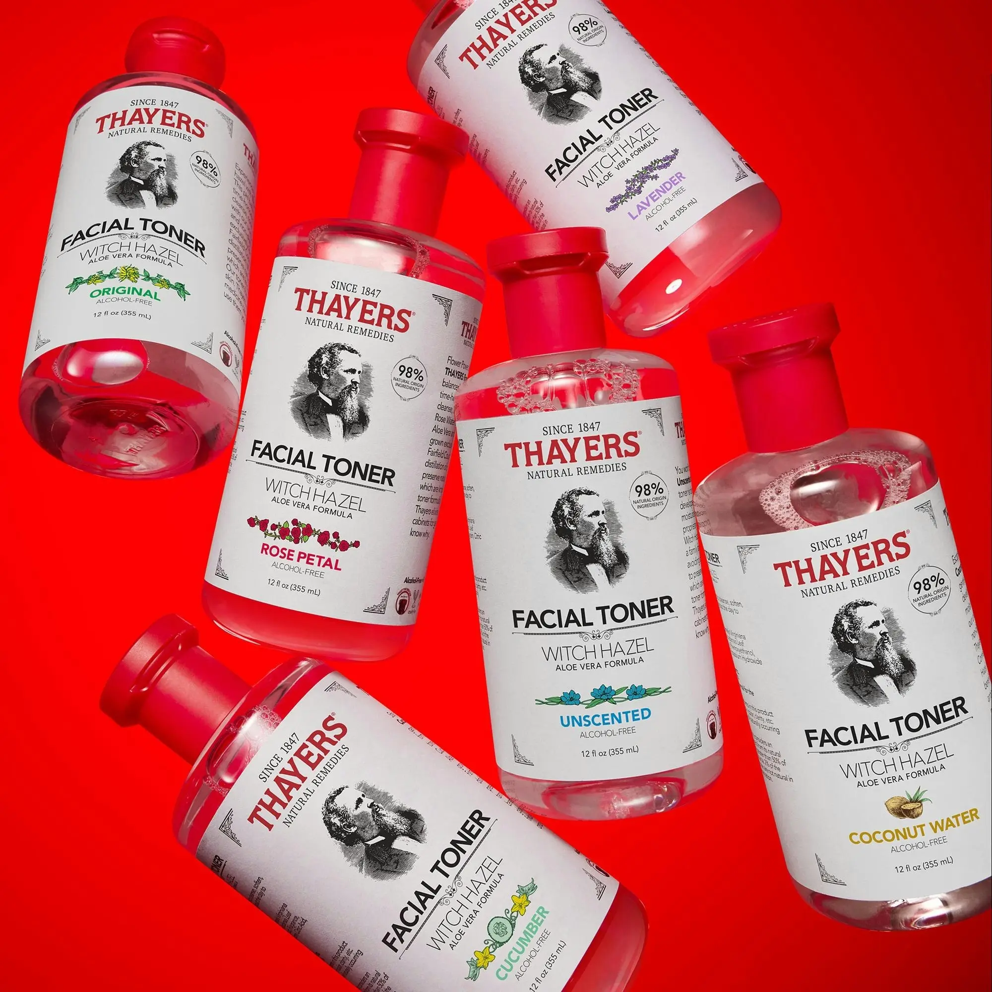 Thayers Rose Petal Alcohol Free Toner With Witch Hazel Aloe Vera 355ml