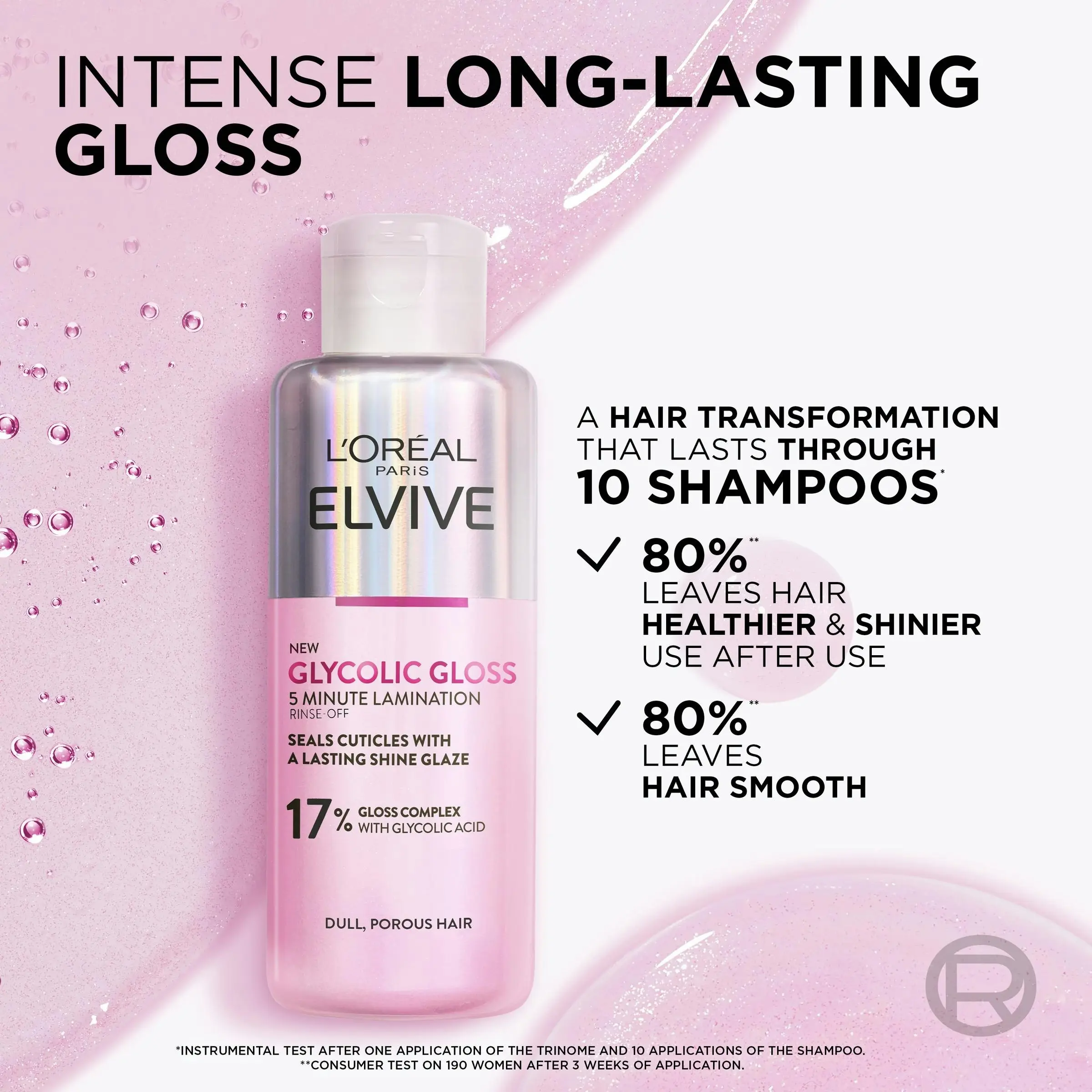 L'Oreal Elvive Glycolic Gloss Lamination Treatment 200ml