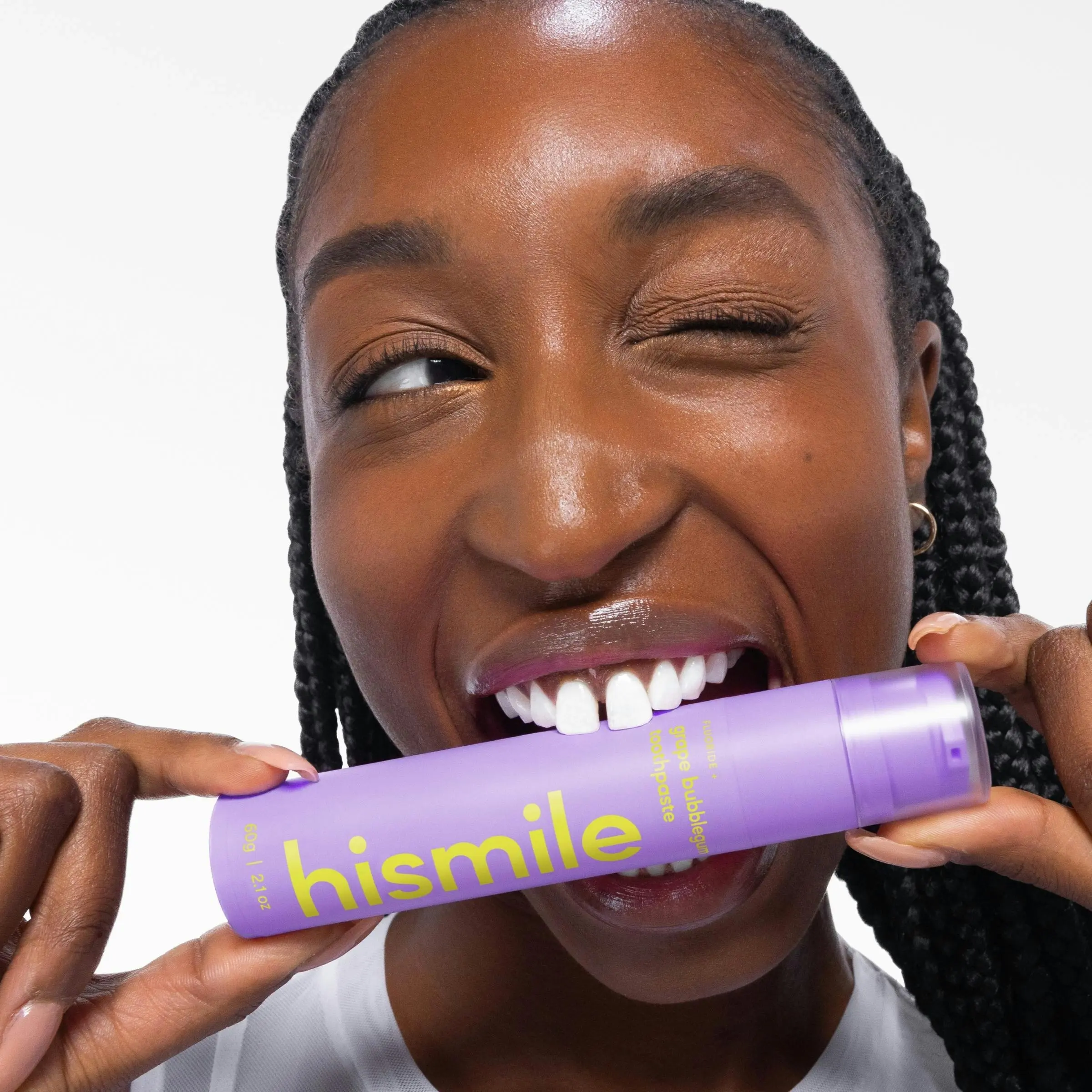 Hismile Toothpaste Grape Bubblegum 60g