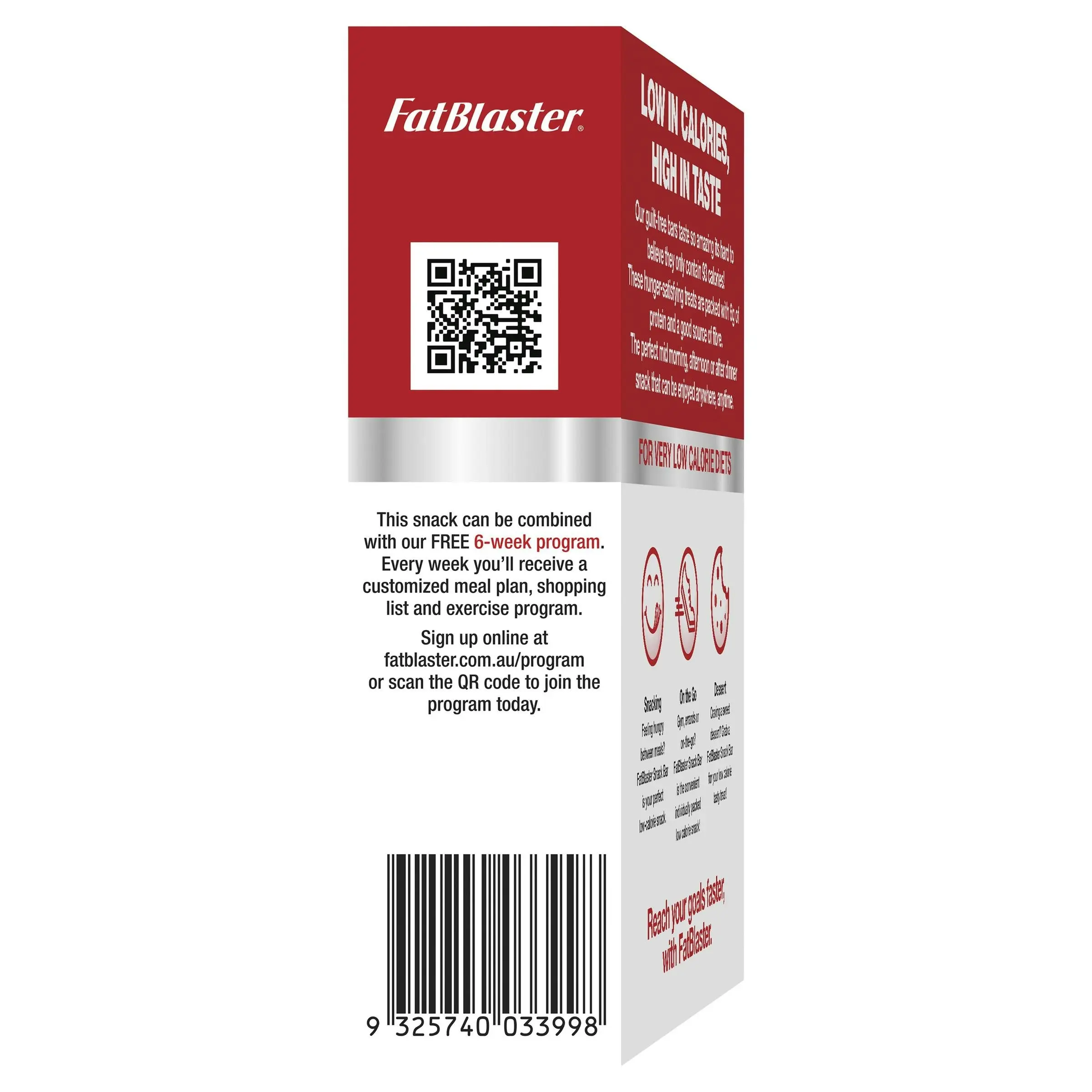 Naturopathica Fatblaster Chocolate Crunch Bar 5 x 30g