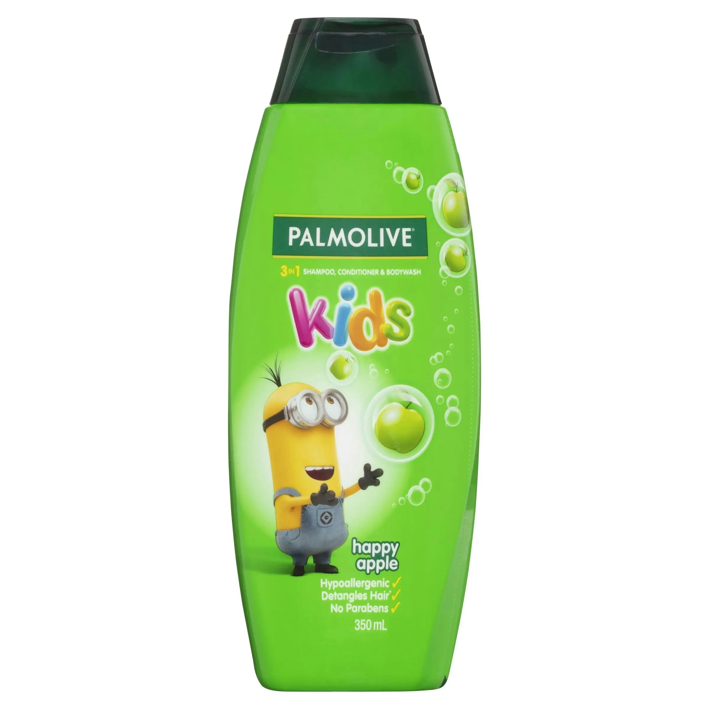 Palmolive 3 in1 Kids Shampoo, Conditioner & Bodywash Minions Happy Apple 350ml