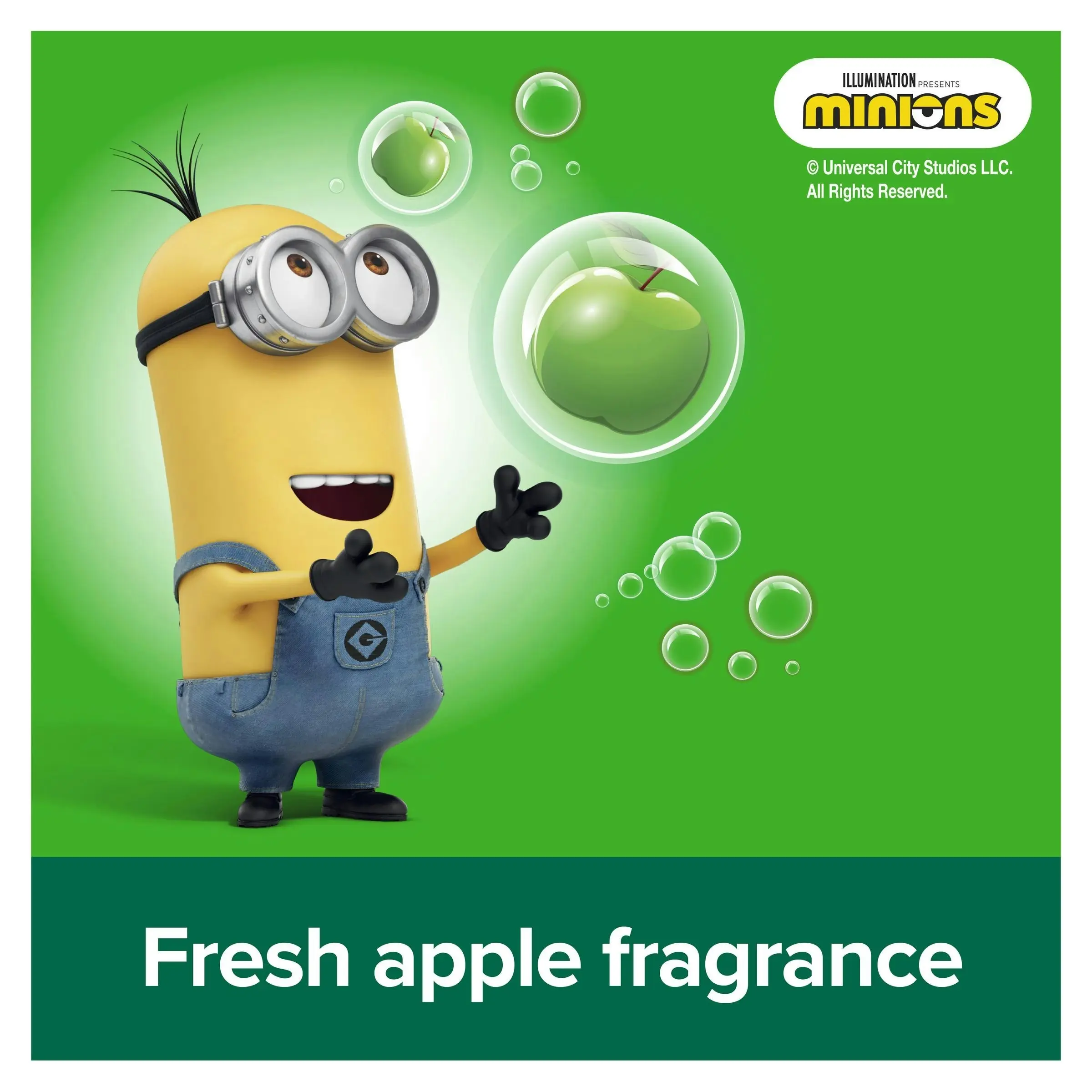 Palmolive 3 in1 Kids Shampoo, Conditioner & Bodywash Minions Happy Apple 350ml