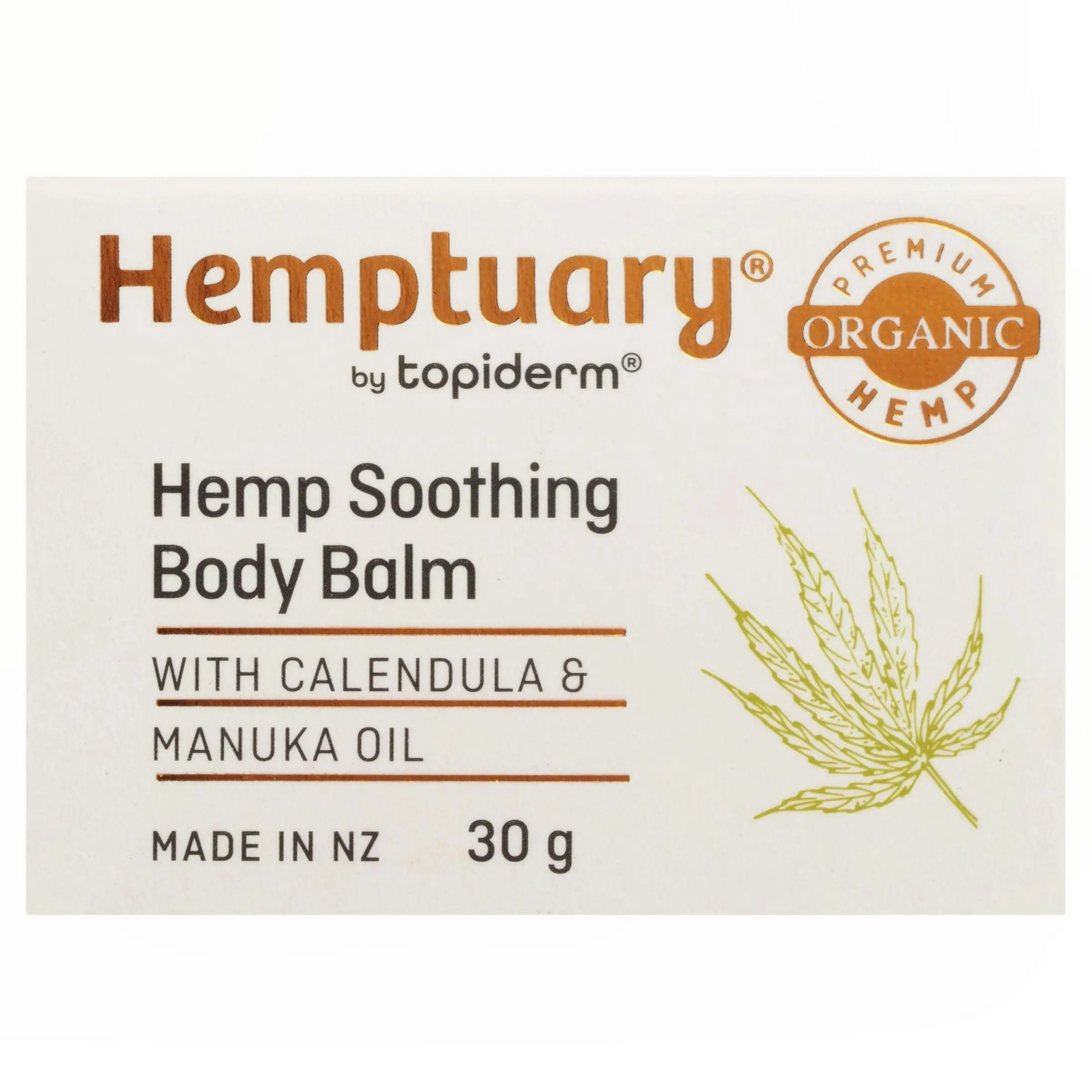 Hemptuary® by Topiderm® Hemp Soothing Body Balm 30g