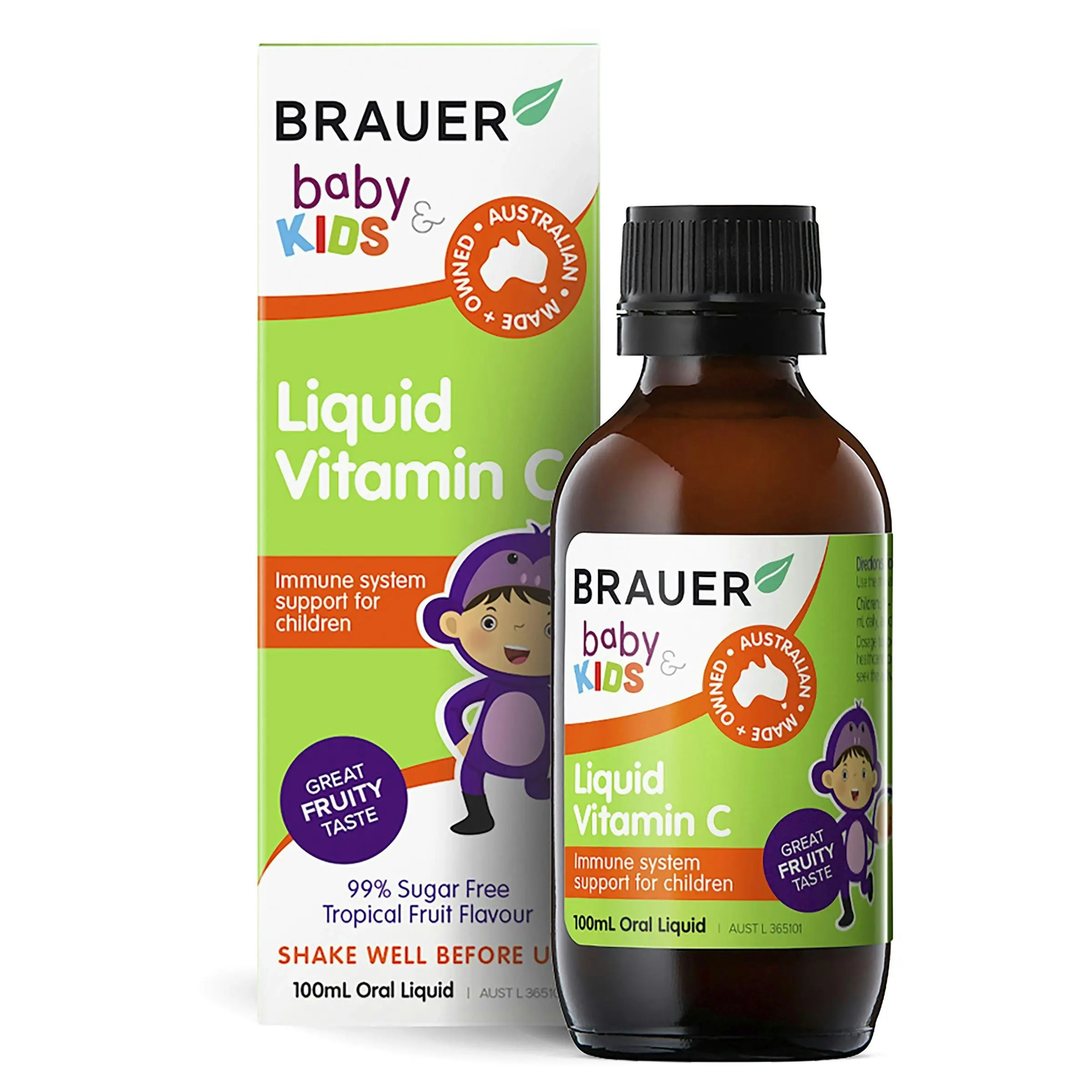 Brauer Baby & Kids Liquid Vitamin C 100mL