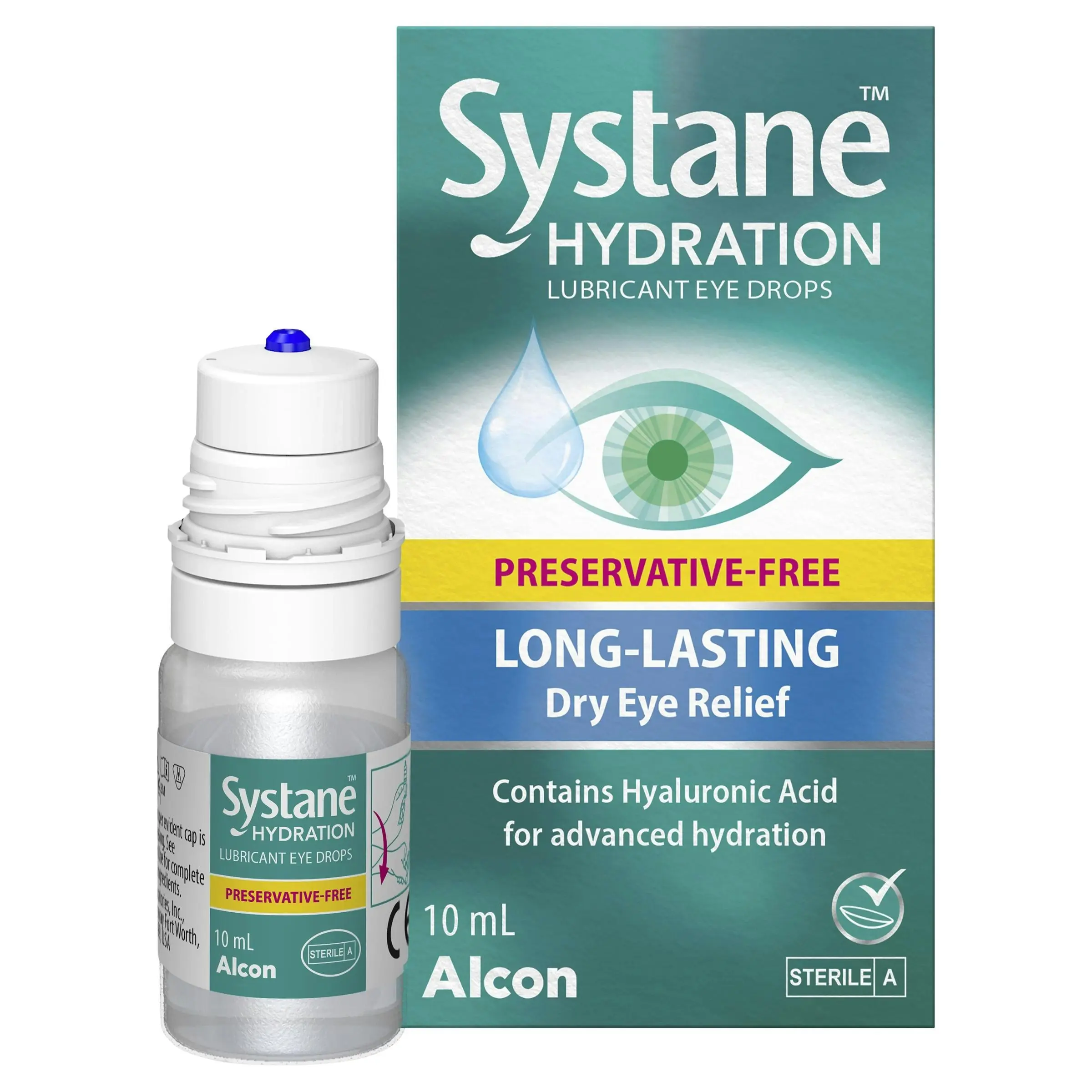 SYSTANE Hydration Multi Dose Preservative Free Lubricant Eye Drops 10ml