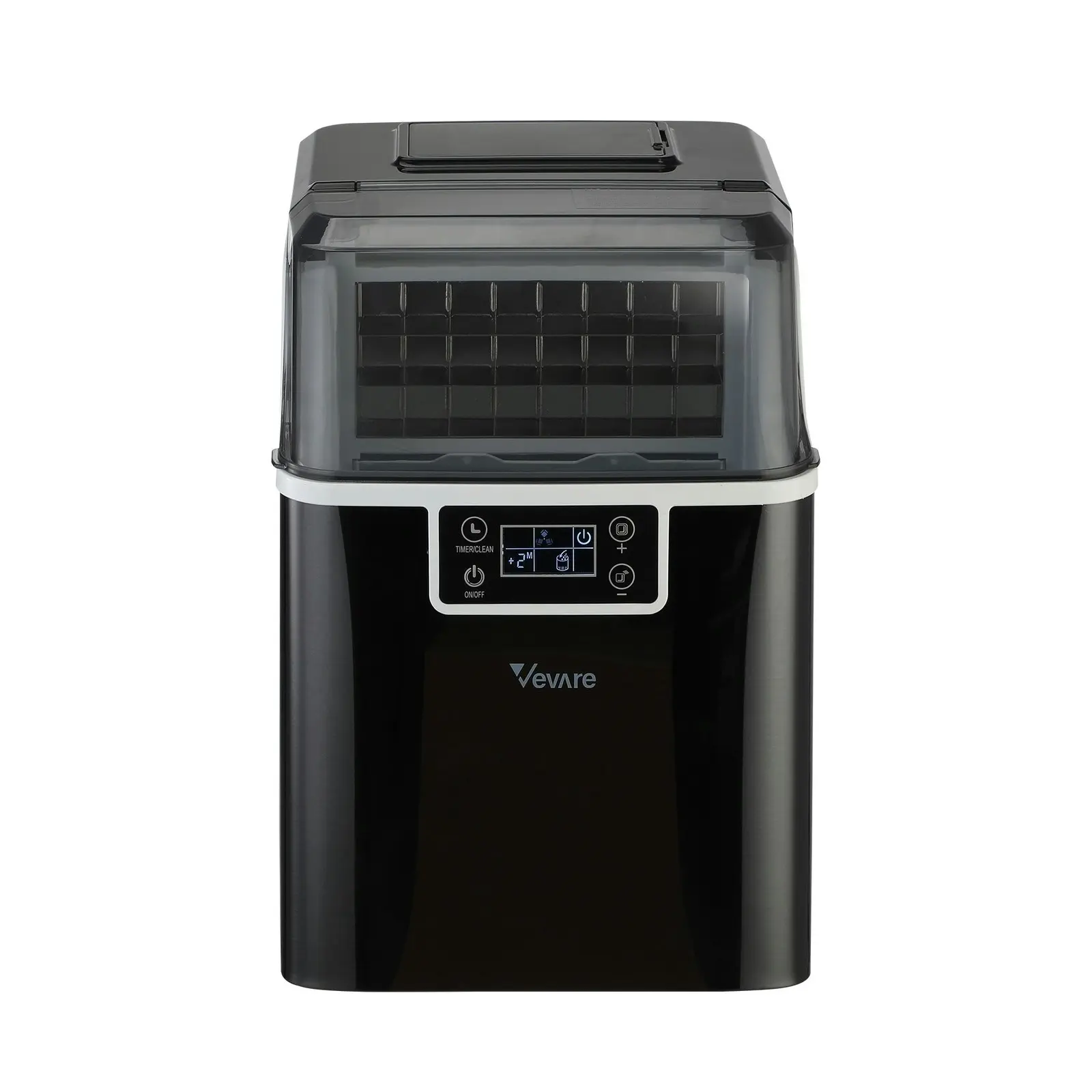 Vevare 3.2L Ice Maker Machine Portable Ice Cube Tray Bar Countertop Stainless