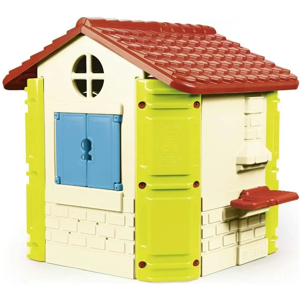 Feber House for Kids - Bright, Sturdy Outdoor Playhouse for Fun and Imagination