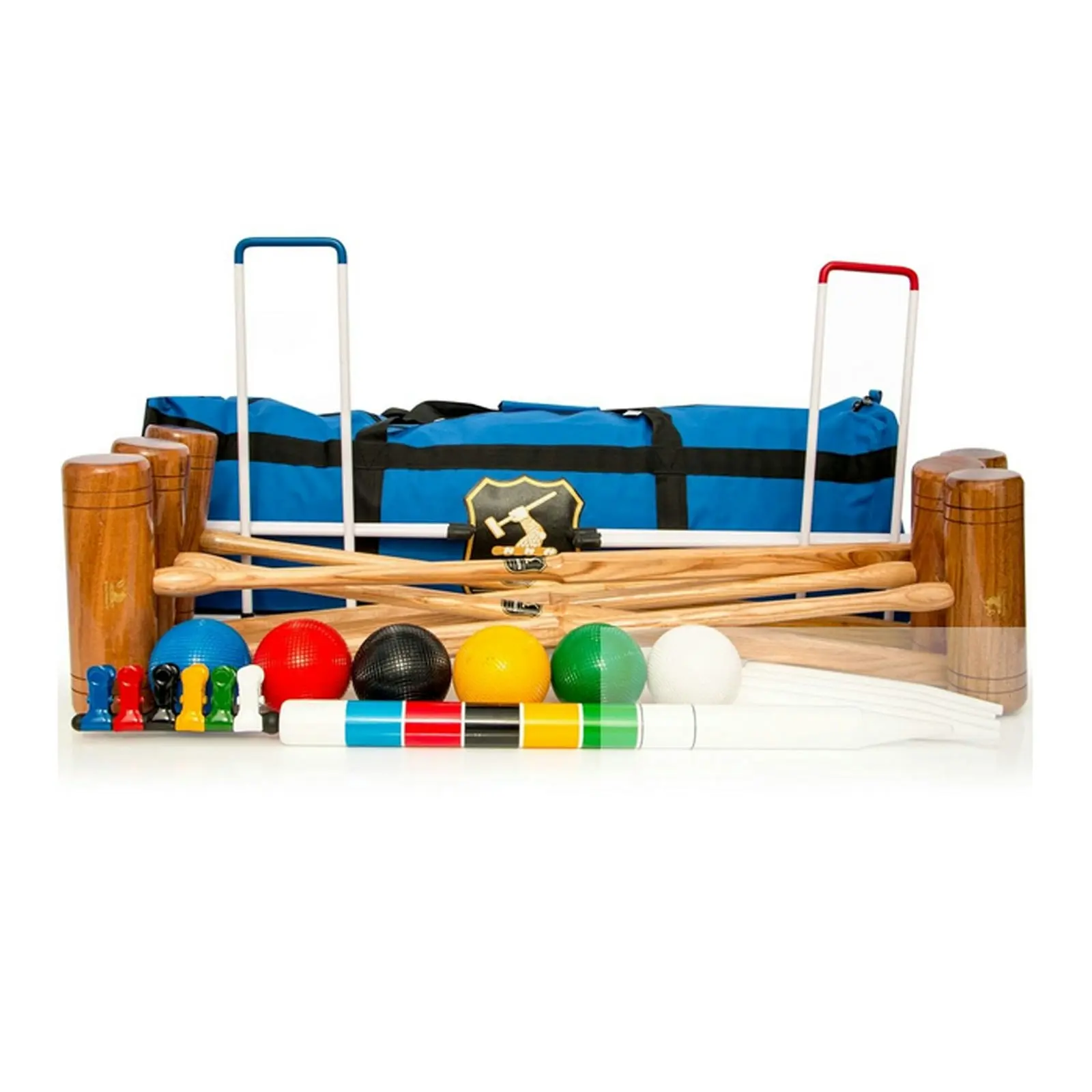 The Garden 6 Player Croquet Set in Nylon Carry Bag