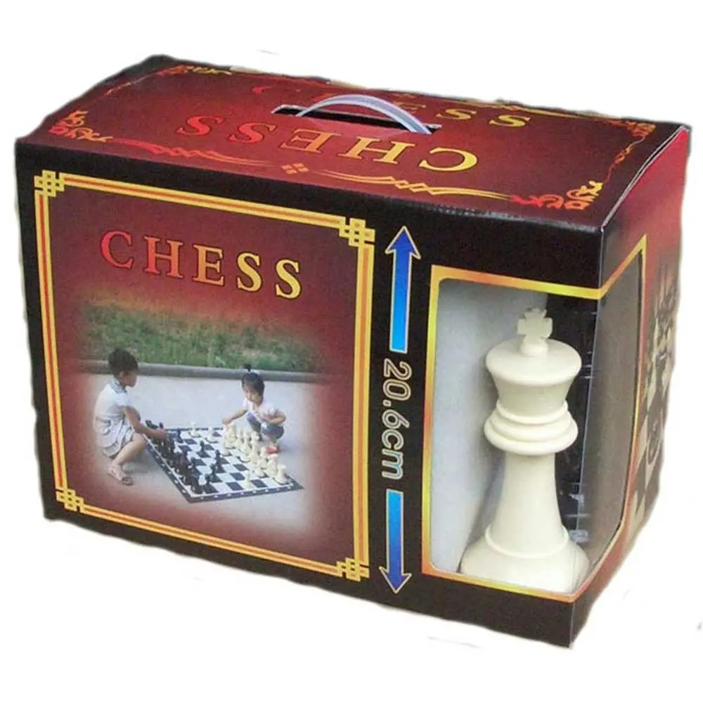 20cm (8 Inch) Giant Chess Set and Mat