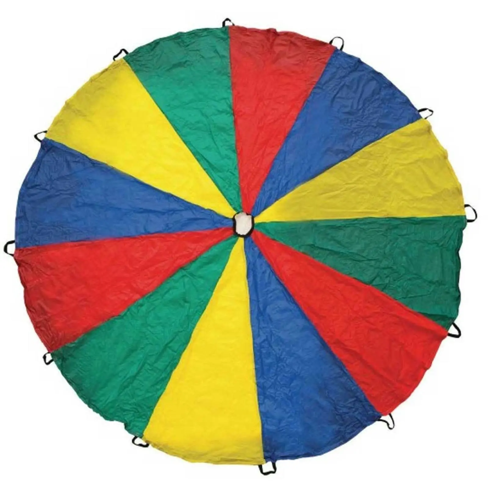 10.6m Diameter Fire Resistant Play Parachute with 24 Nylon Handles