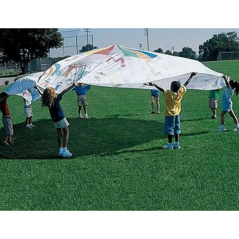 7.3m Colour-Me-In White Parachute