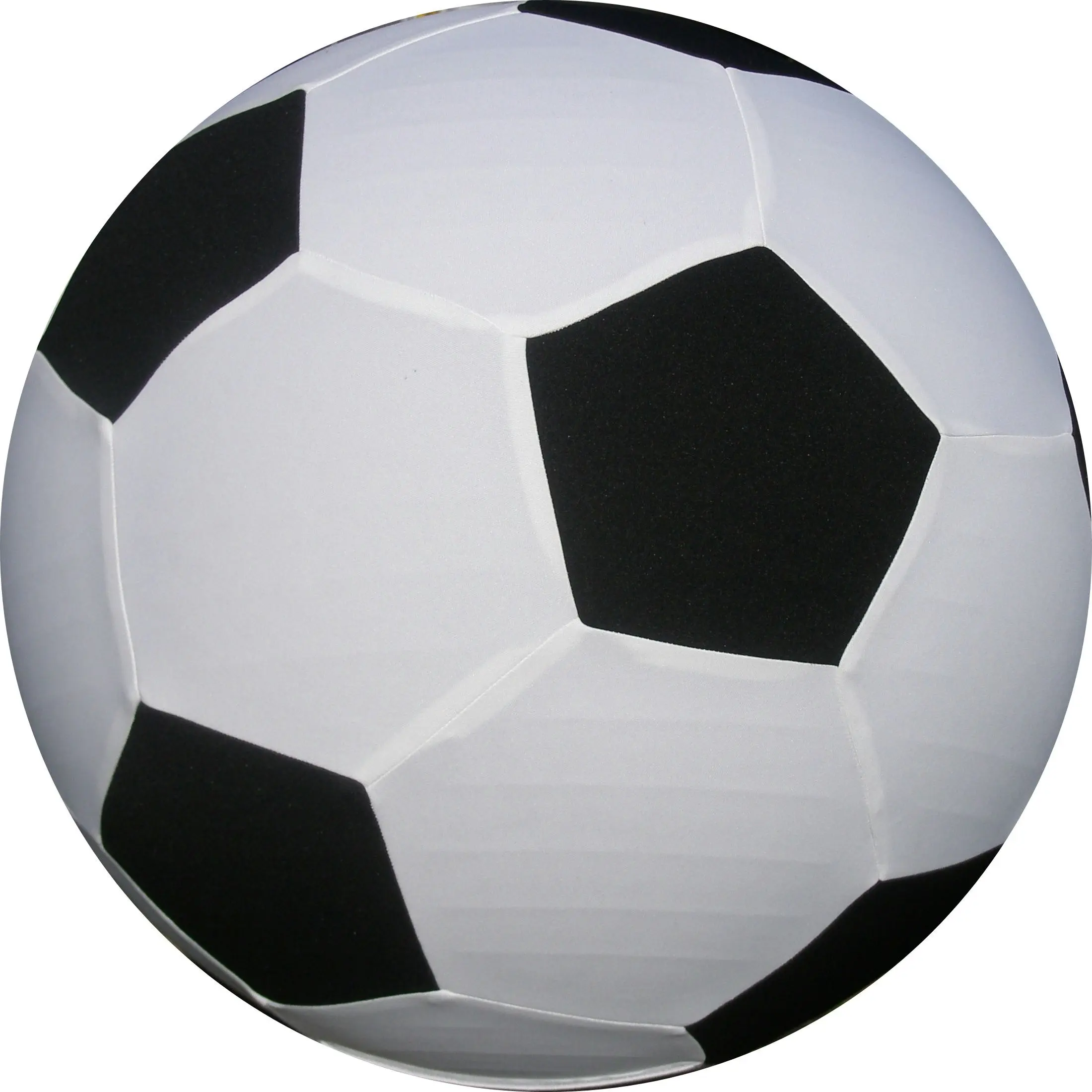 1.8m Black and White Dual Layered Heavy Duty Soccer Ball ( 6 Foot Diameter )