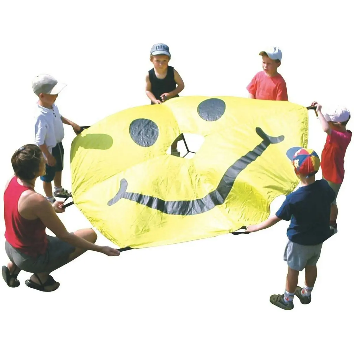 3.6m Diameter RipStop Smiley Face Playchute ( 12 foot Diamaeter )