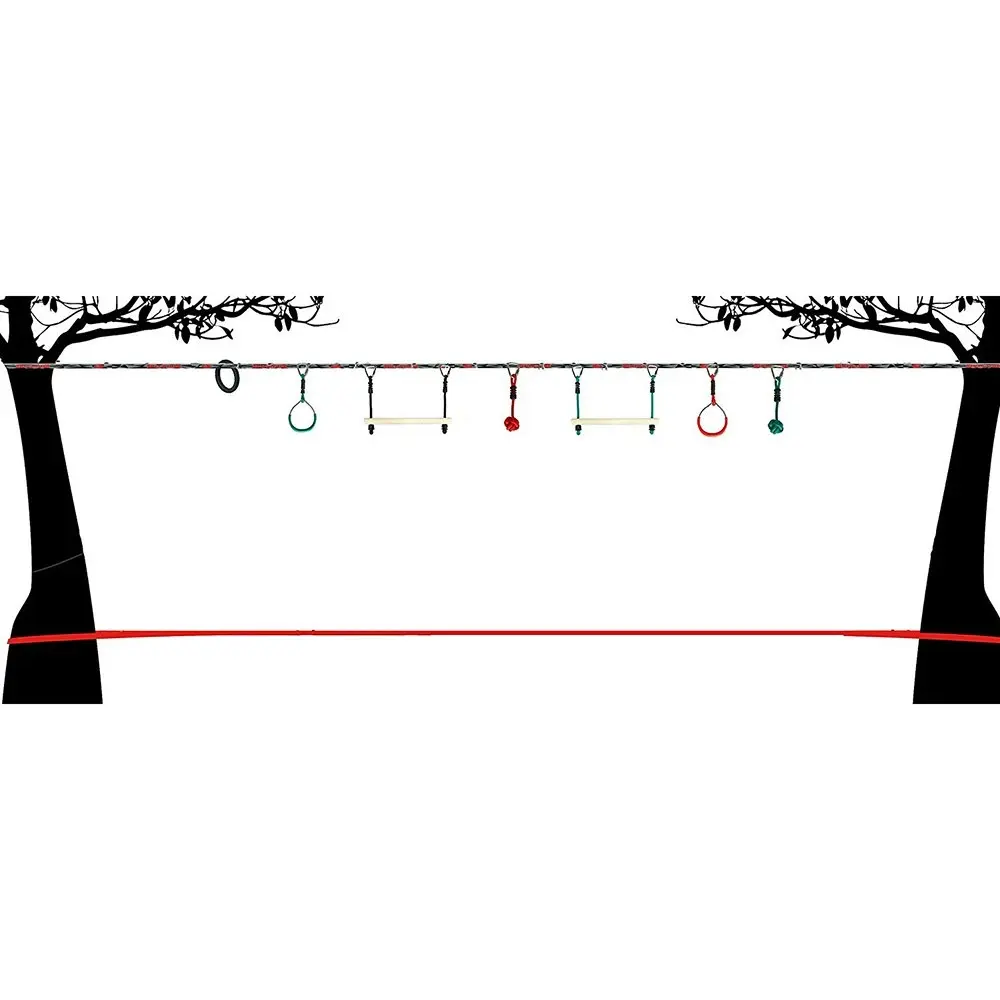 Slackers 11m Ninja Line Intro Kit with 7 Obstacles