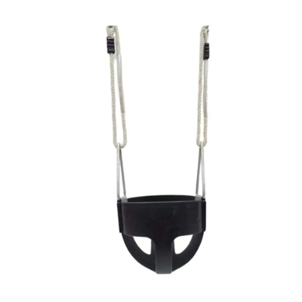 Infant Full Bucket Swing Seat with Commercial Grade Steel Inserts and Adjustable Ropes