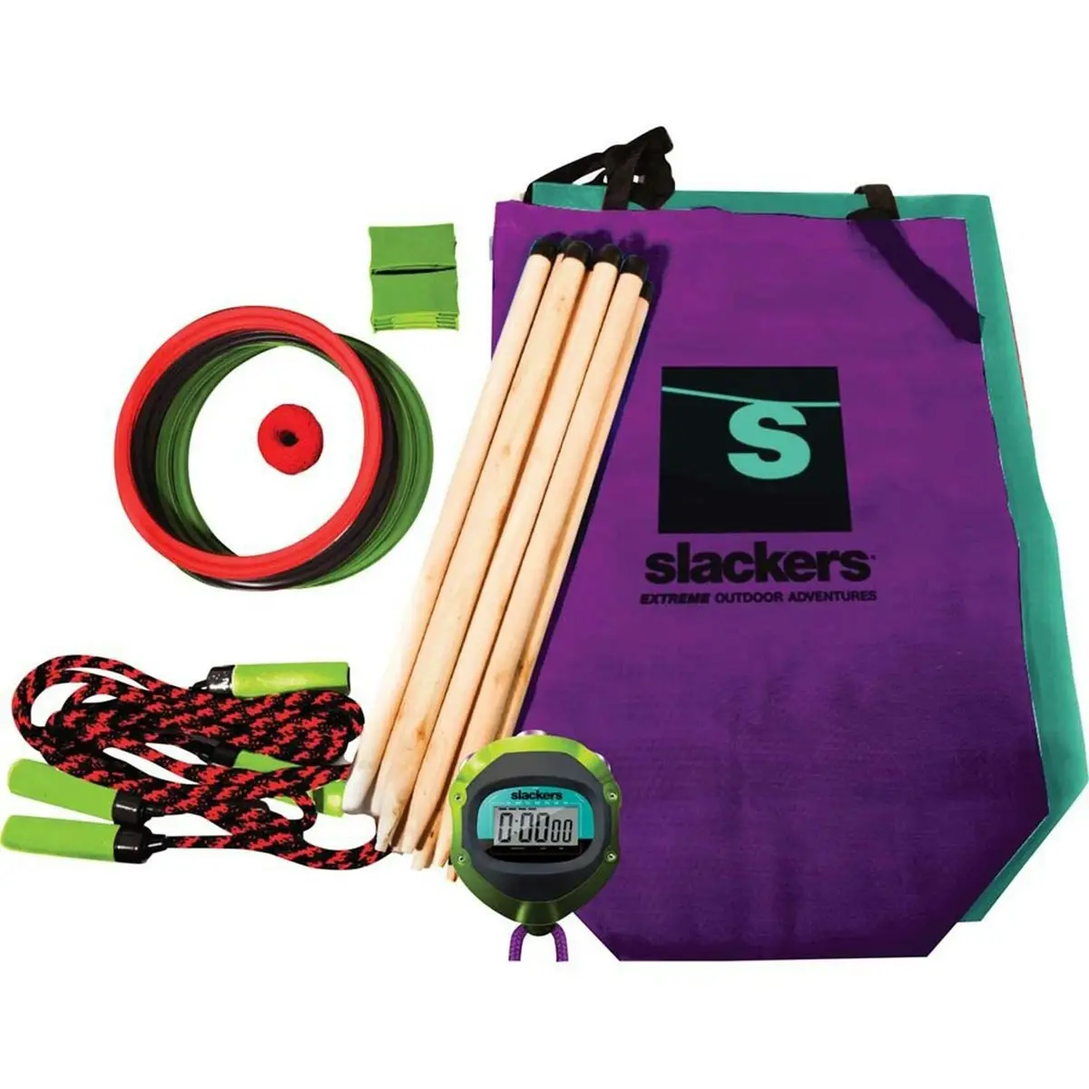 Slackers Ultimate Obstacle Set with Stopwatch