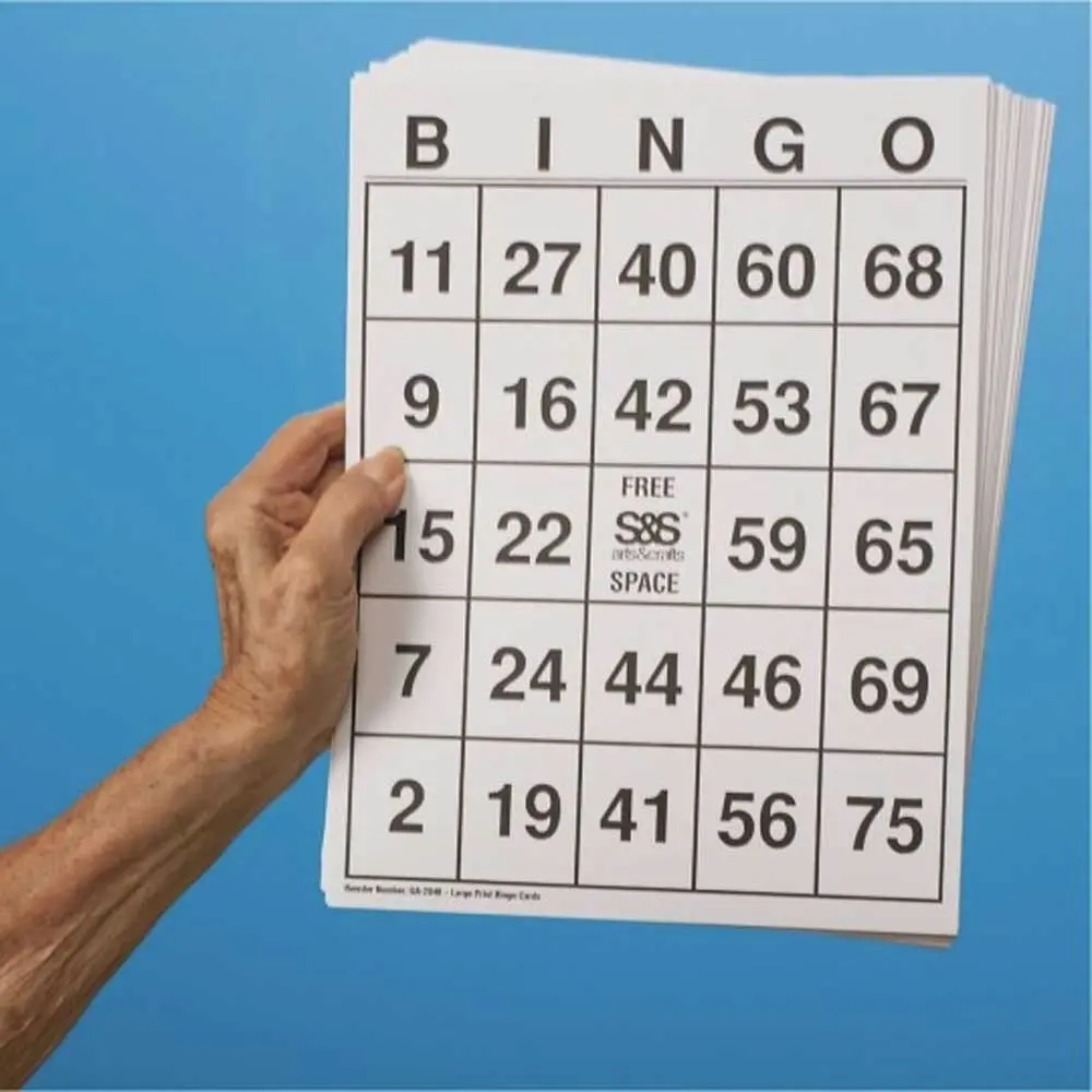 Large-Print Bingo Cards (Set of 25)