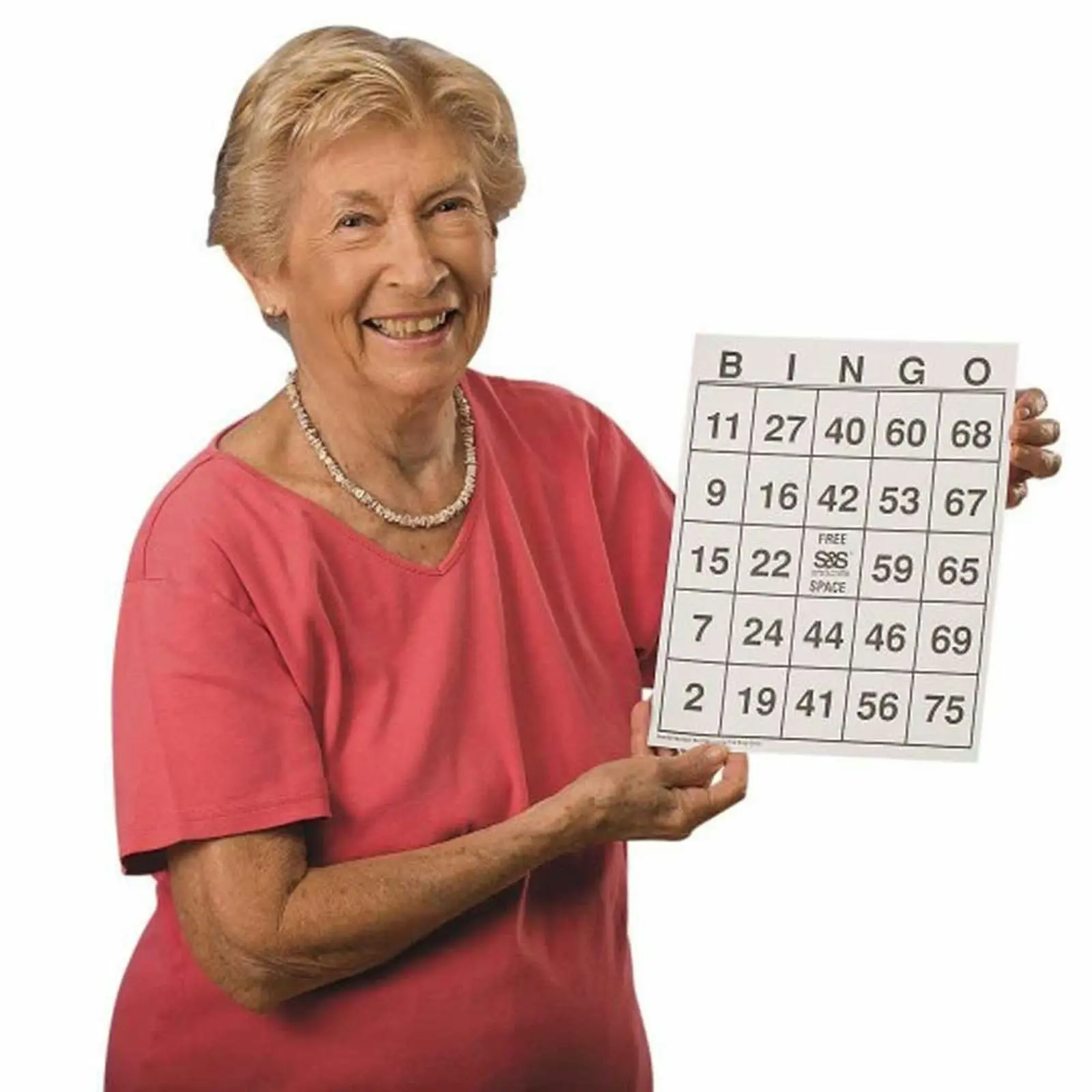 Large-Print Bingo Cards (Set of 25)