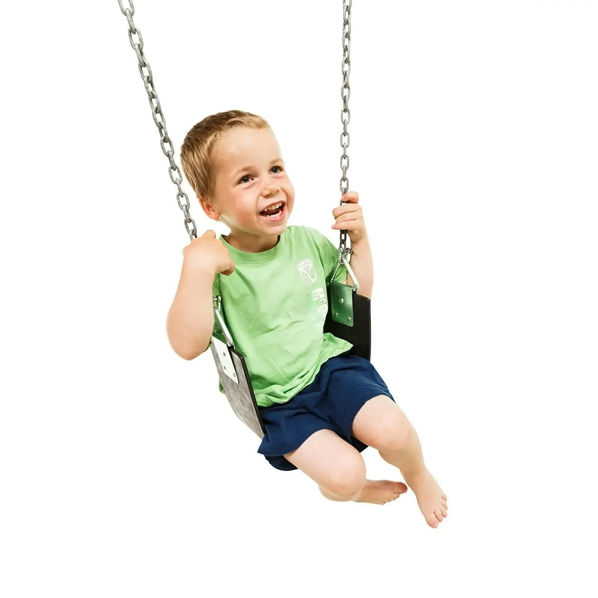 Infant Wraparound Swing Seat with Commercial Grade Steel Inserts and Adjustable Ropes