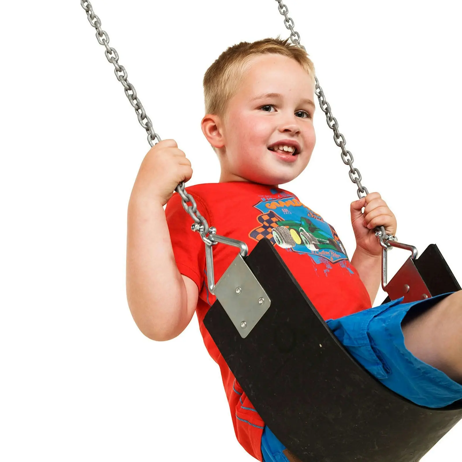 Infant Wraparound Swing Seat with Commercial Grade Steel Inserts and Adjustable Ropes